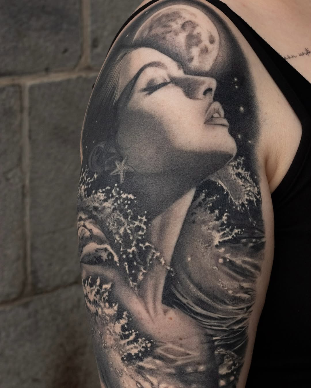 Tattoo by @isabelroseink โ realism, black_and_grey