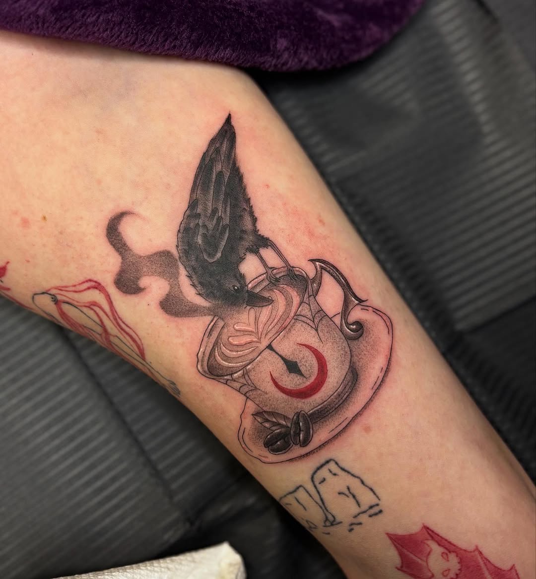 Tattoo by @jayspike_tattoos — black_and_grey, realism