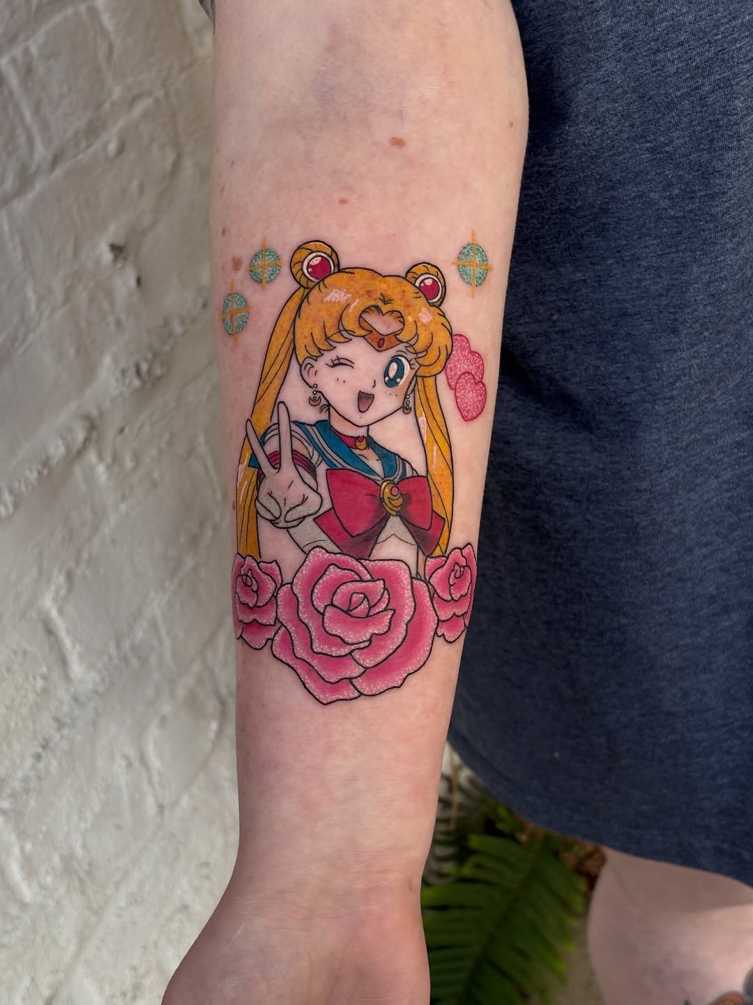 Tattoo by @tattoosbydani504 — anime, new_school