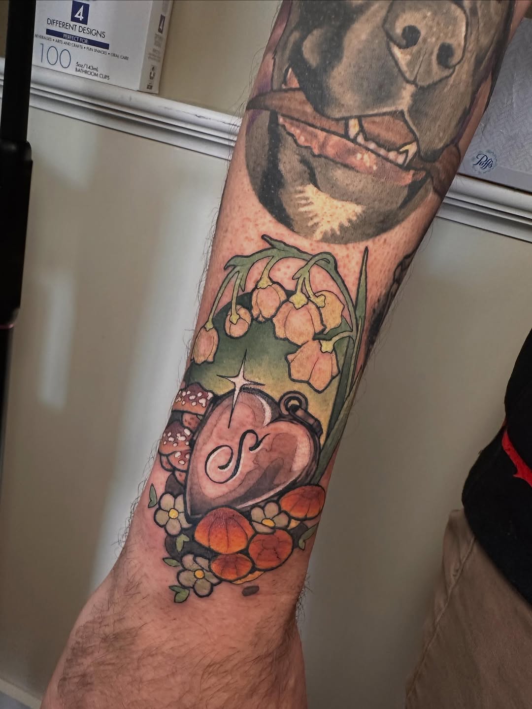 Tattoo by @grizzleyclaire — neo_traditional, realism