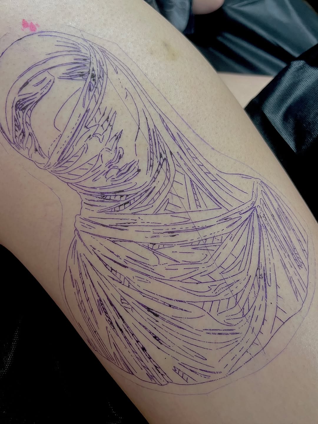 Tattoo by @dannonphantom — illustrative