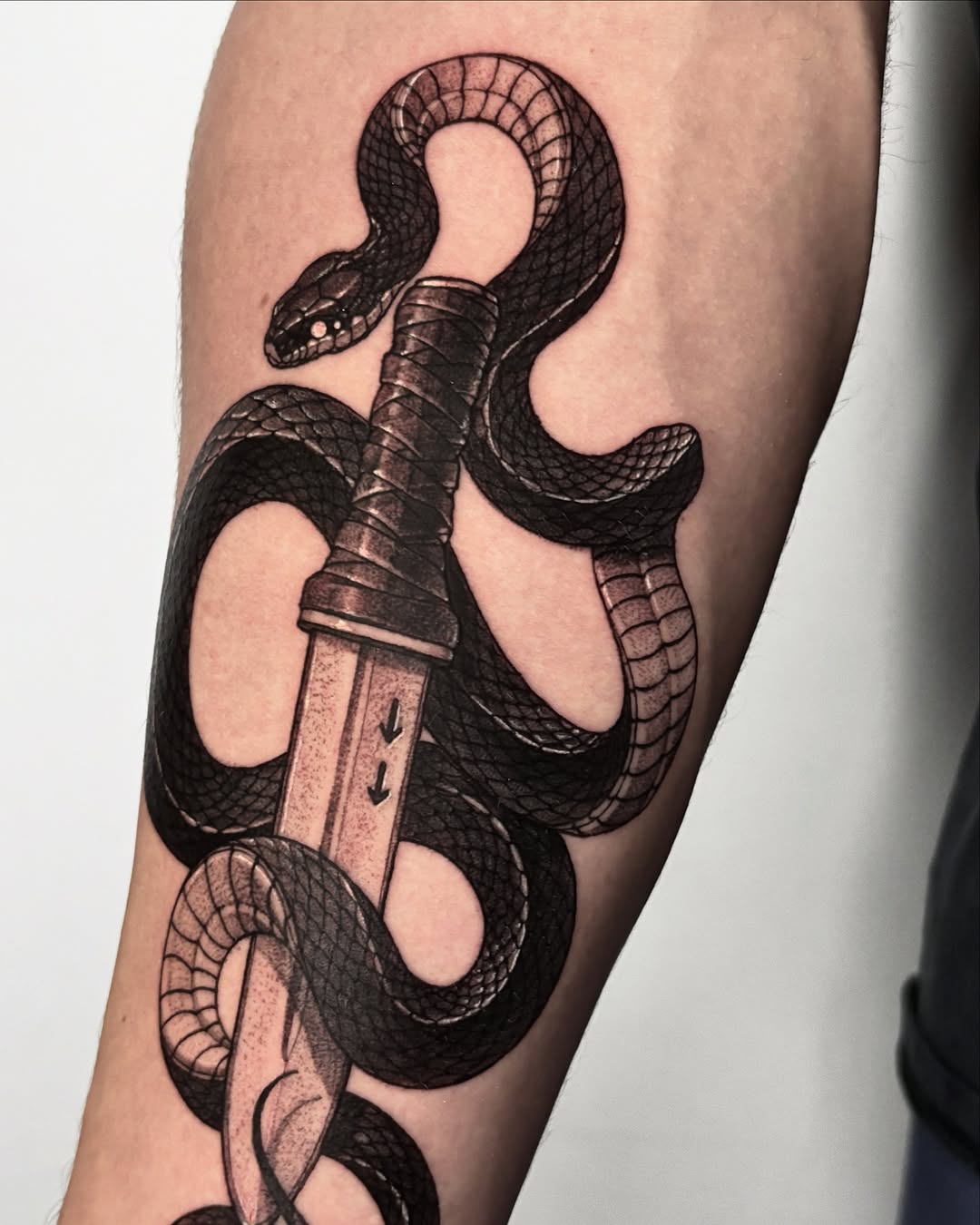 Tattoo by @hudo.tatt โ black_and_grey, realism