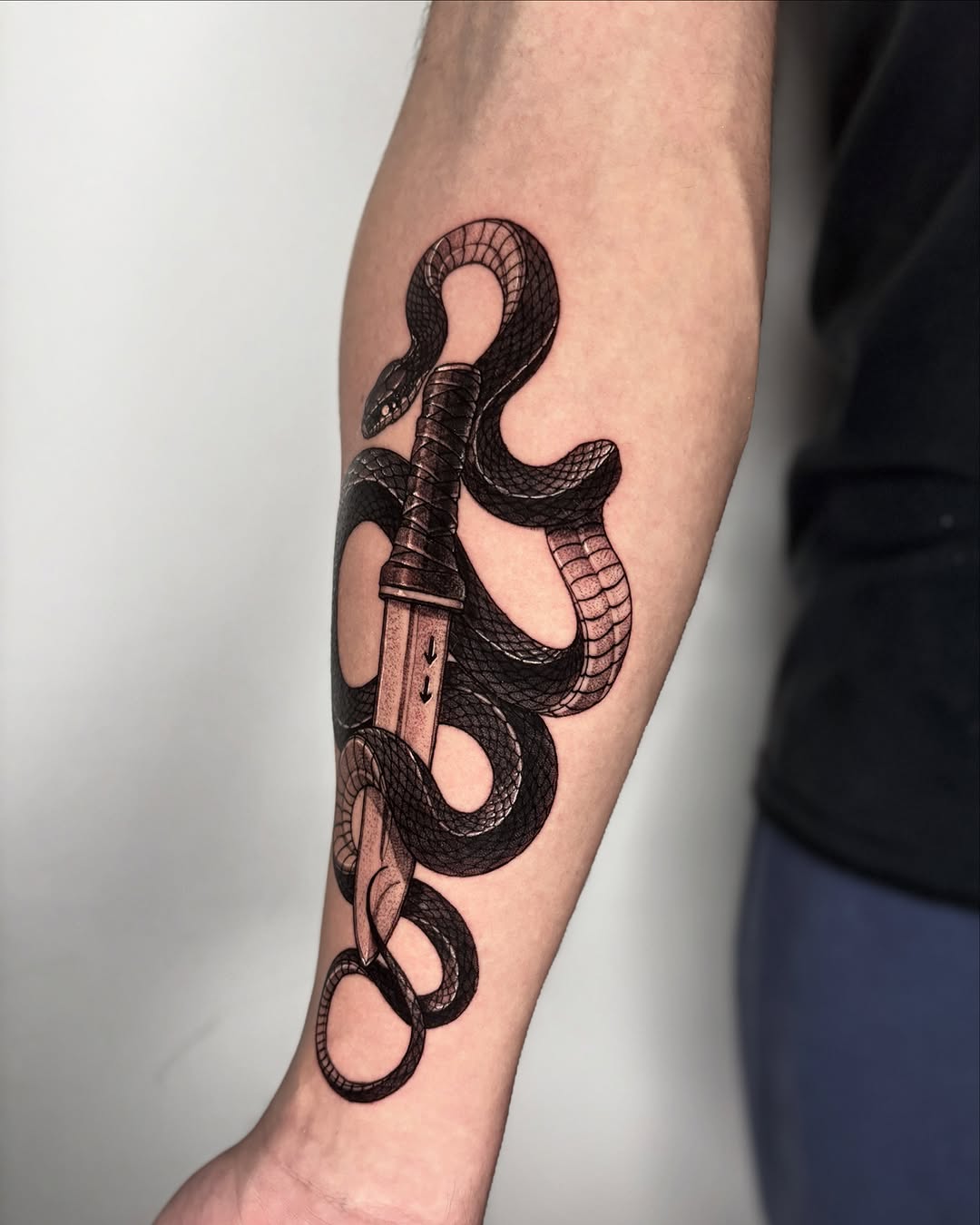 Tattoo by @hudo.tatt โ black_and_grey, realism