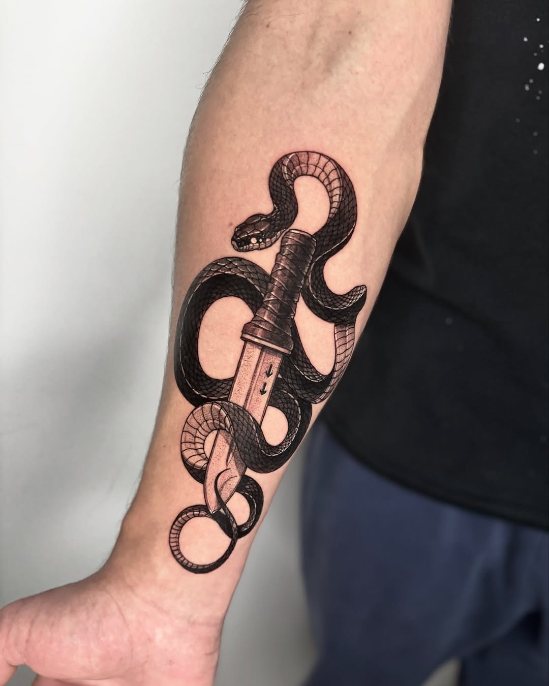 Tattoo by @hudo.tatt โ realism, black_and_grey