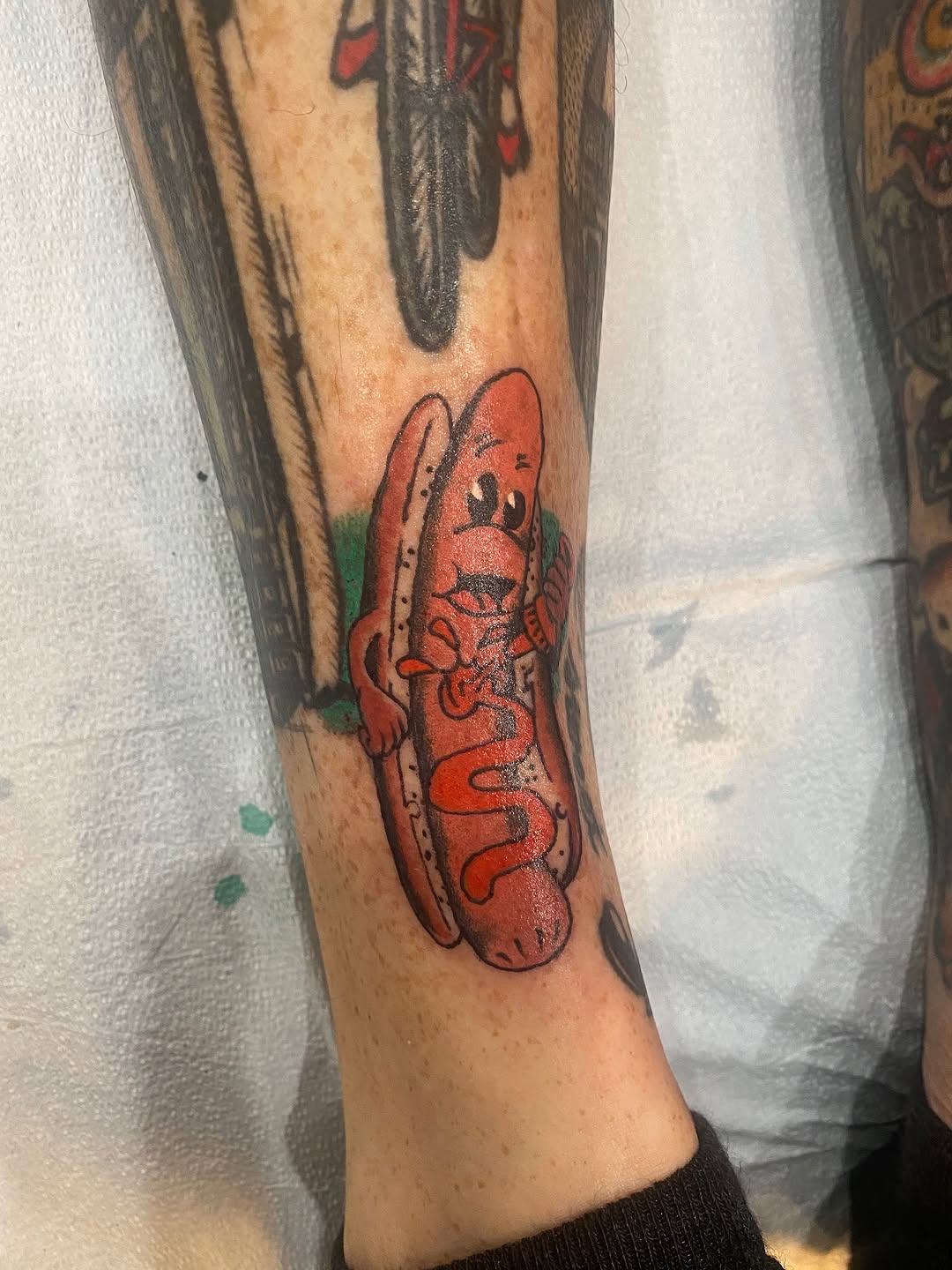 Tattoo by @christophersanders33 — new_school