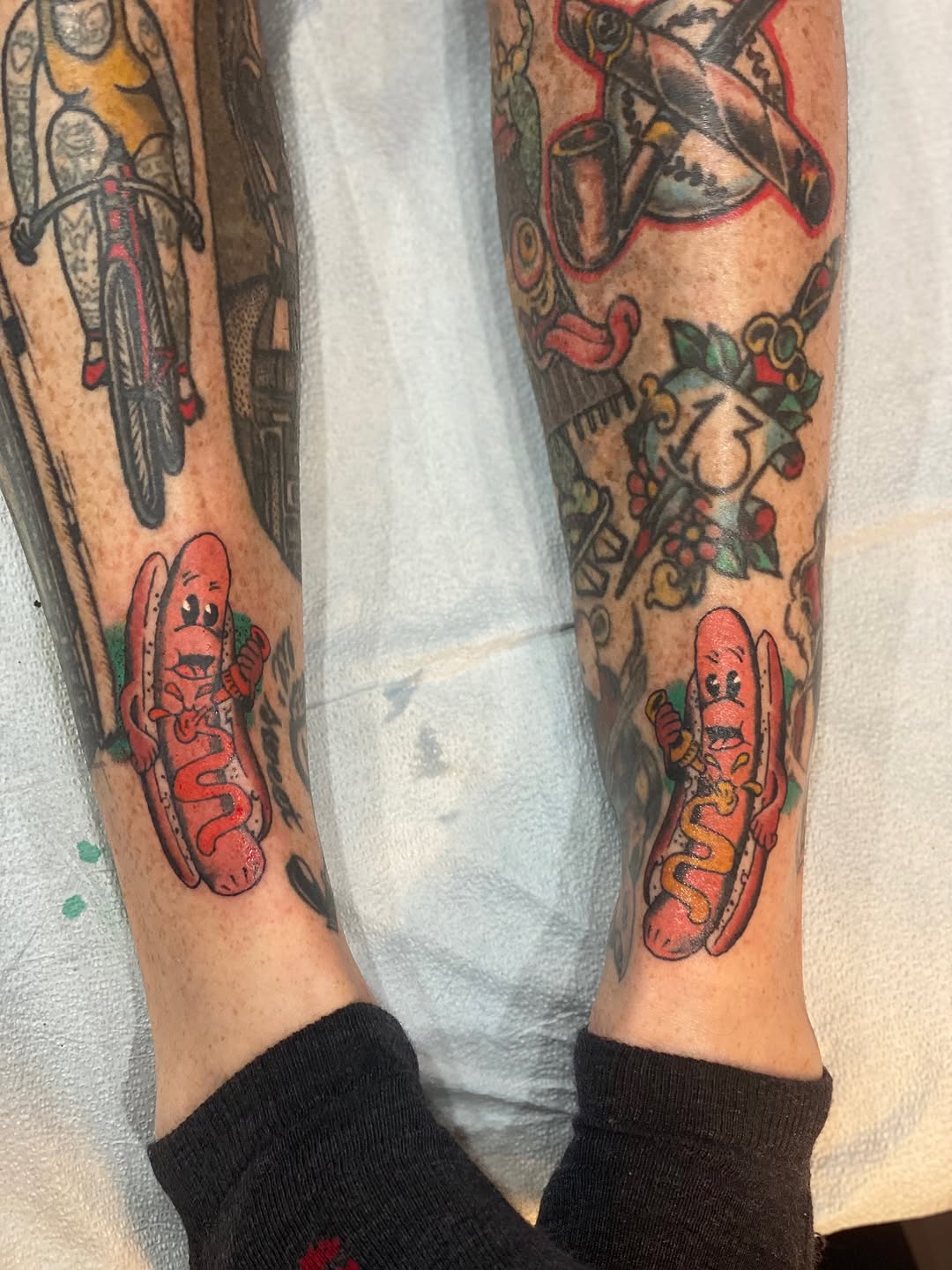 Tattoo by @christophersanders33 — american_traditional, new_school
