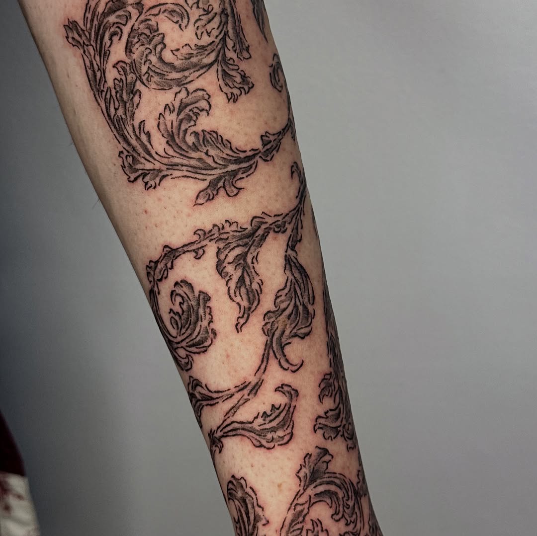 Tattoo by @en__jpeg — blackwork, ornamental