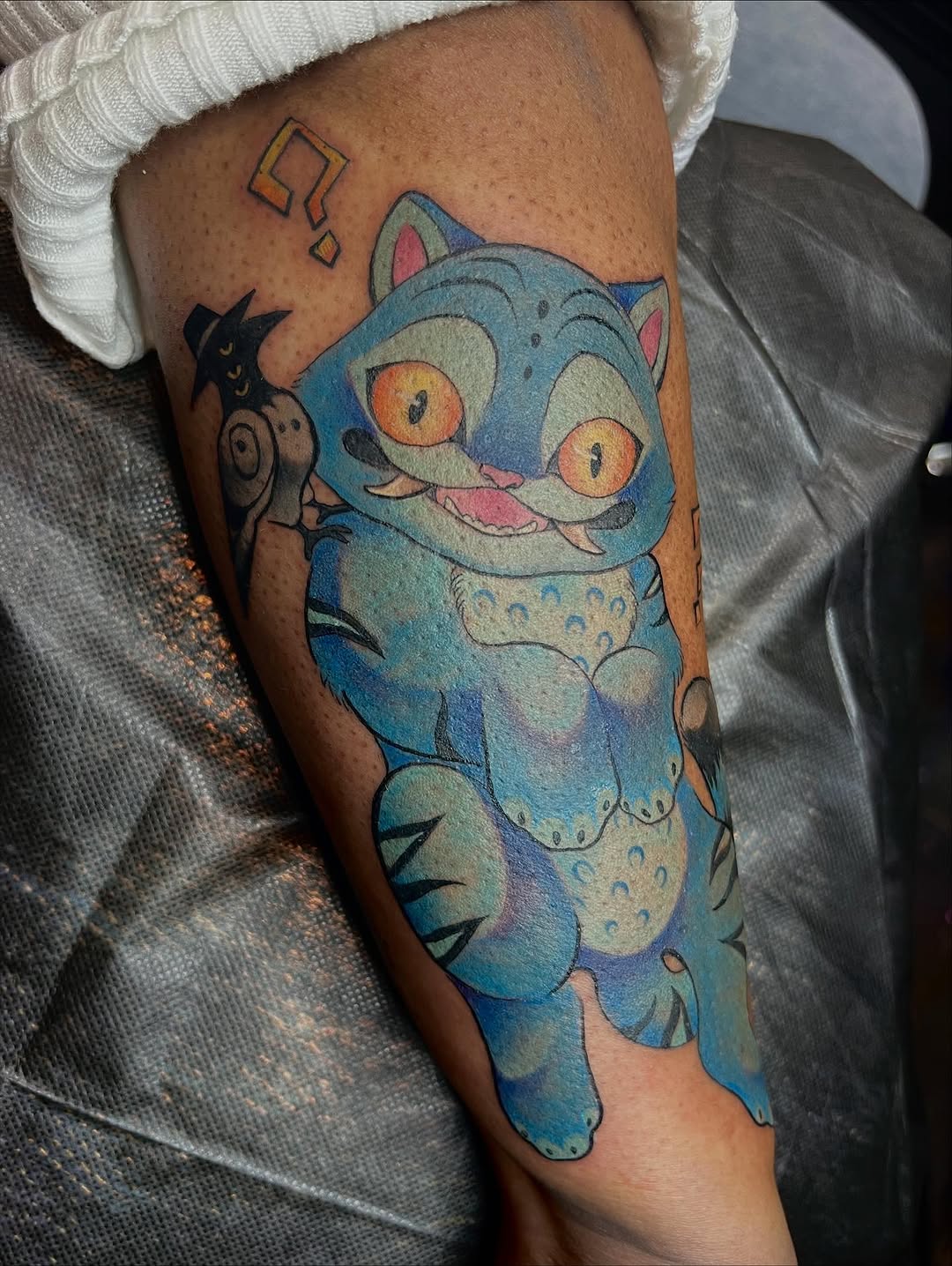 Tattoo by @emilytattoos — new_school, anime