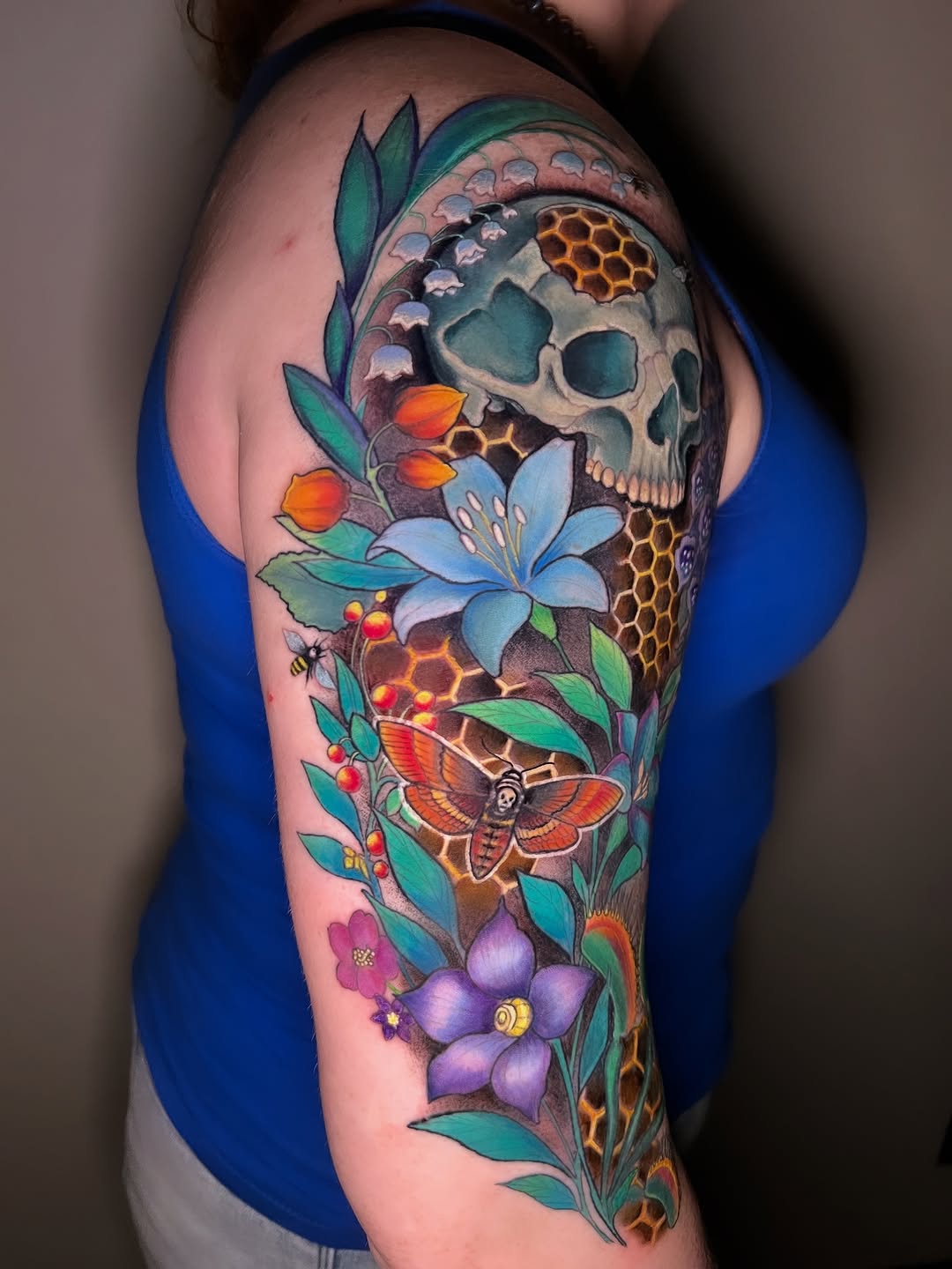 Tattoo by @pisces.moonchild.tattoos โ realism, dark_realism