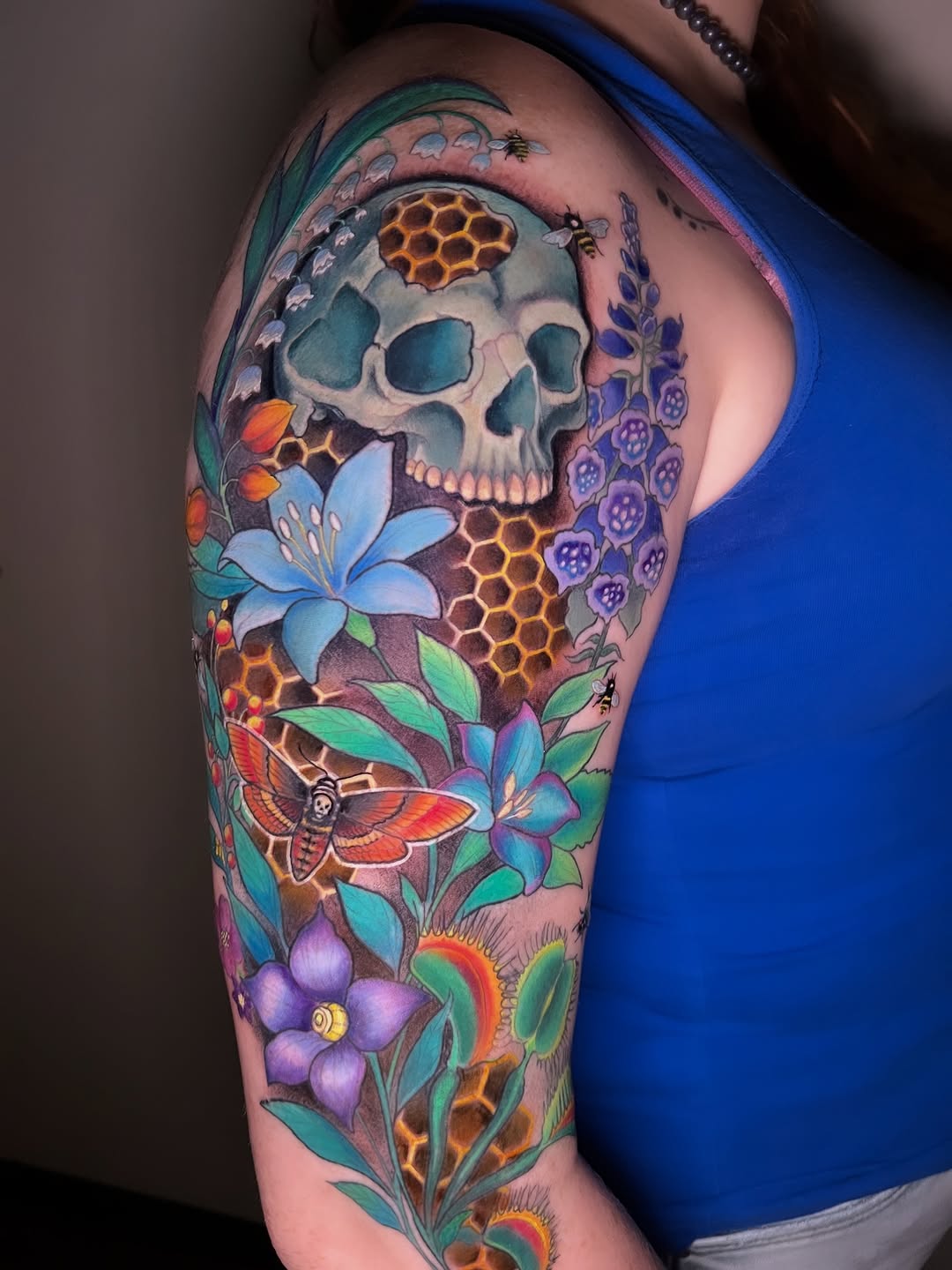 Tattoo by @pisces.moonchild.tattoos โ realism, dark_realism