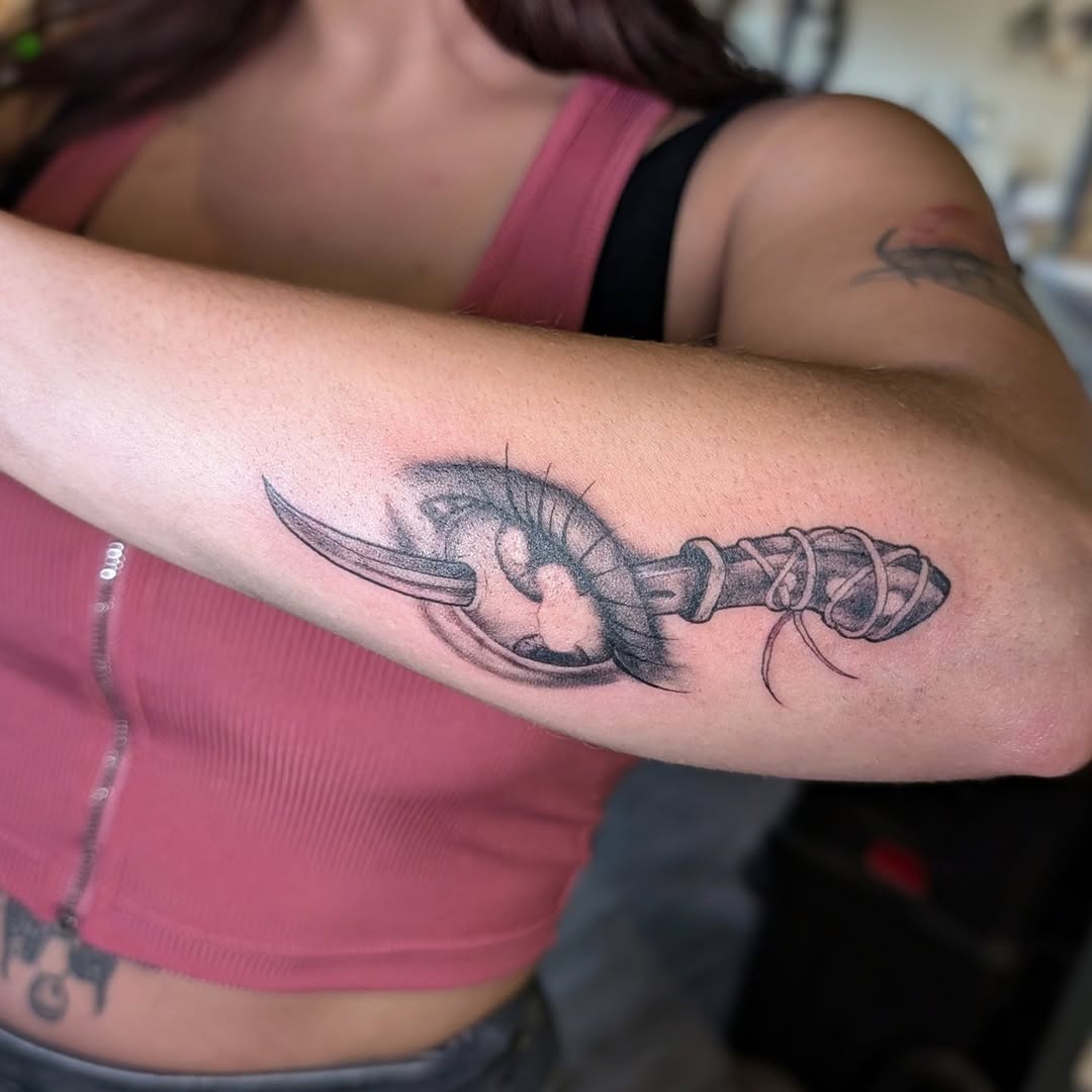 Tattoo by @jo.xylo.tattoos — black_and_grey