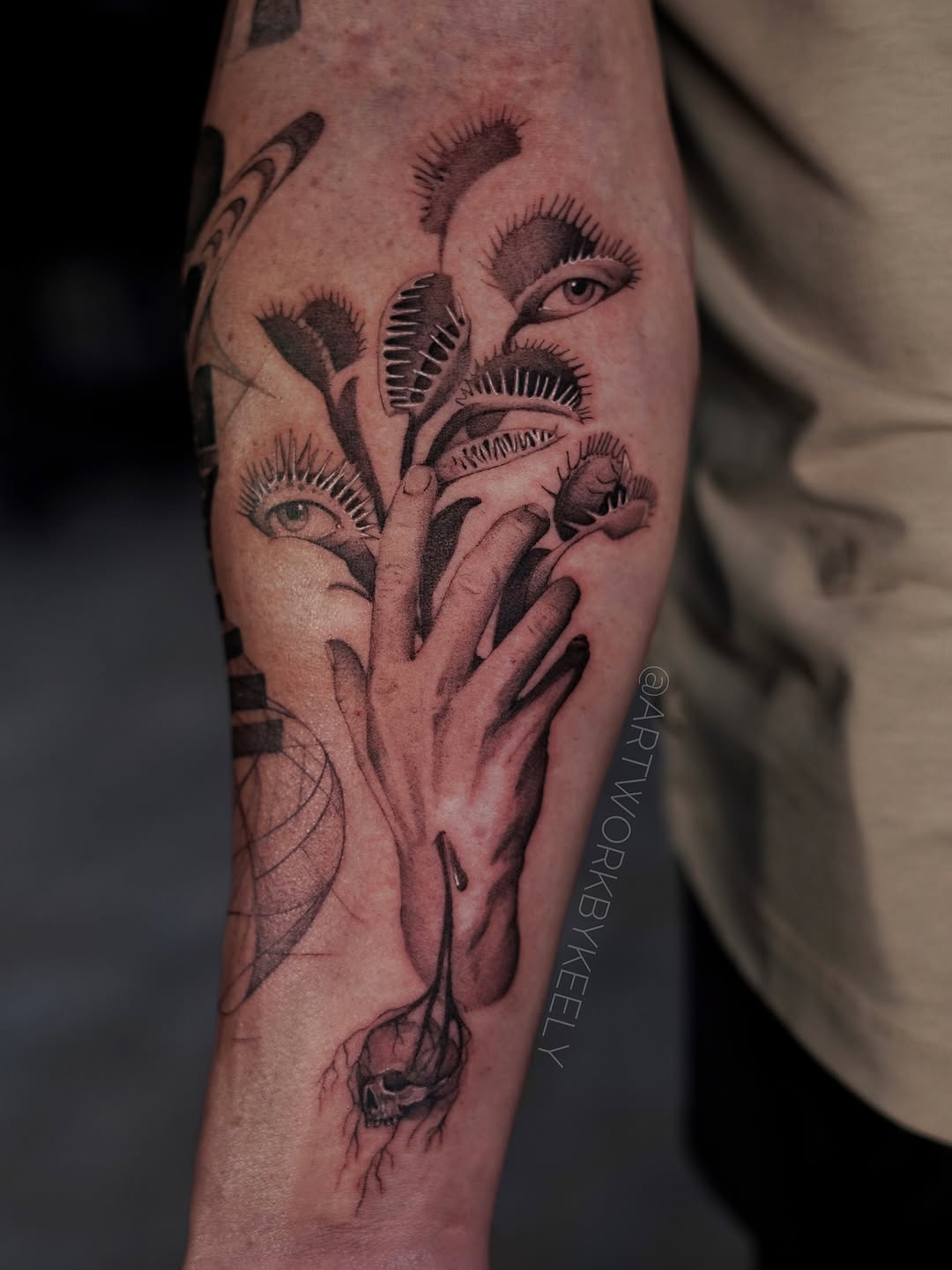 Tattoo by @artworkbykeely โ dark_realism, illustrative