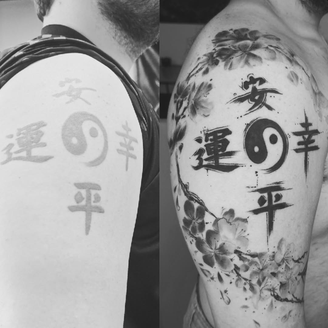 Tattoo by @boogahuerta — black_and_grey
