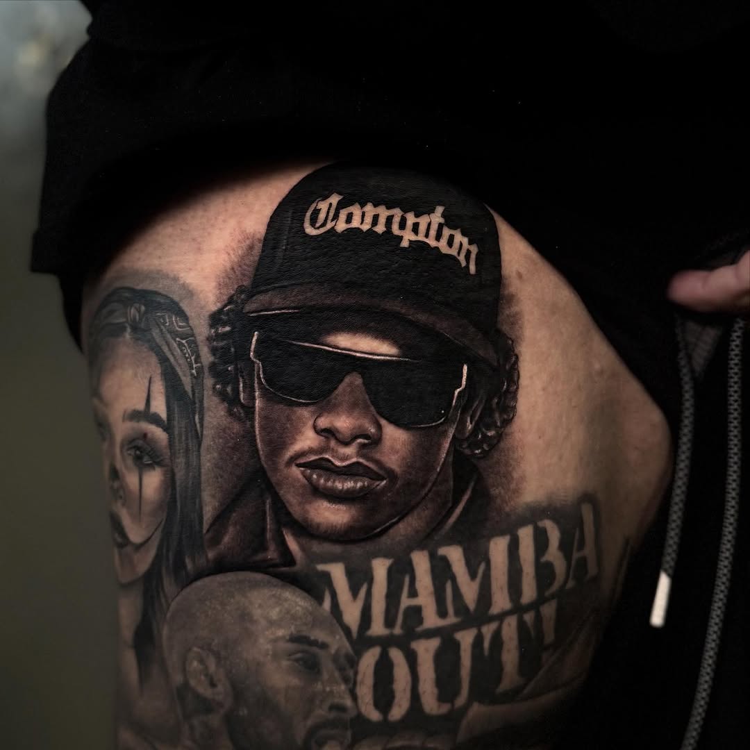 Tattoo by @alexusregina_ — realism, black_and_grey