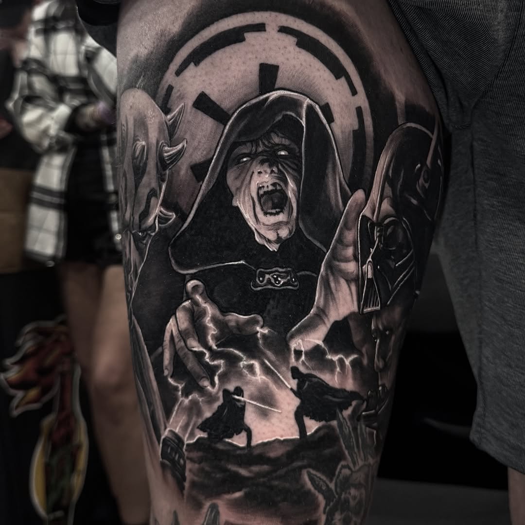 Tattoo by @jakethetattooer — realism, black_and_grey