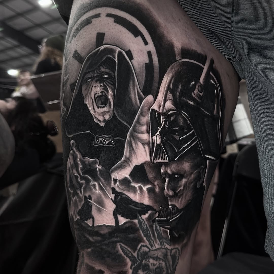 Tattoo by @jakethetattooer — realism, black_and_grey
