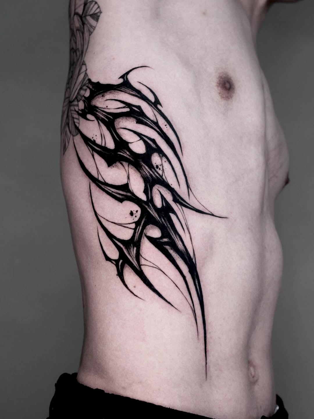 Tattoo by @kim9ang — blackwork, ornamental
