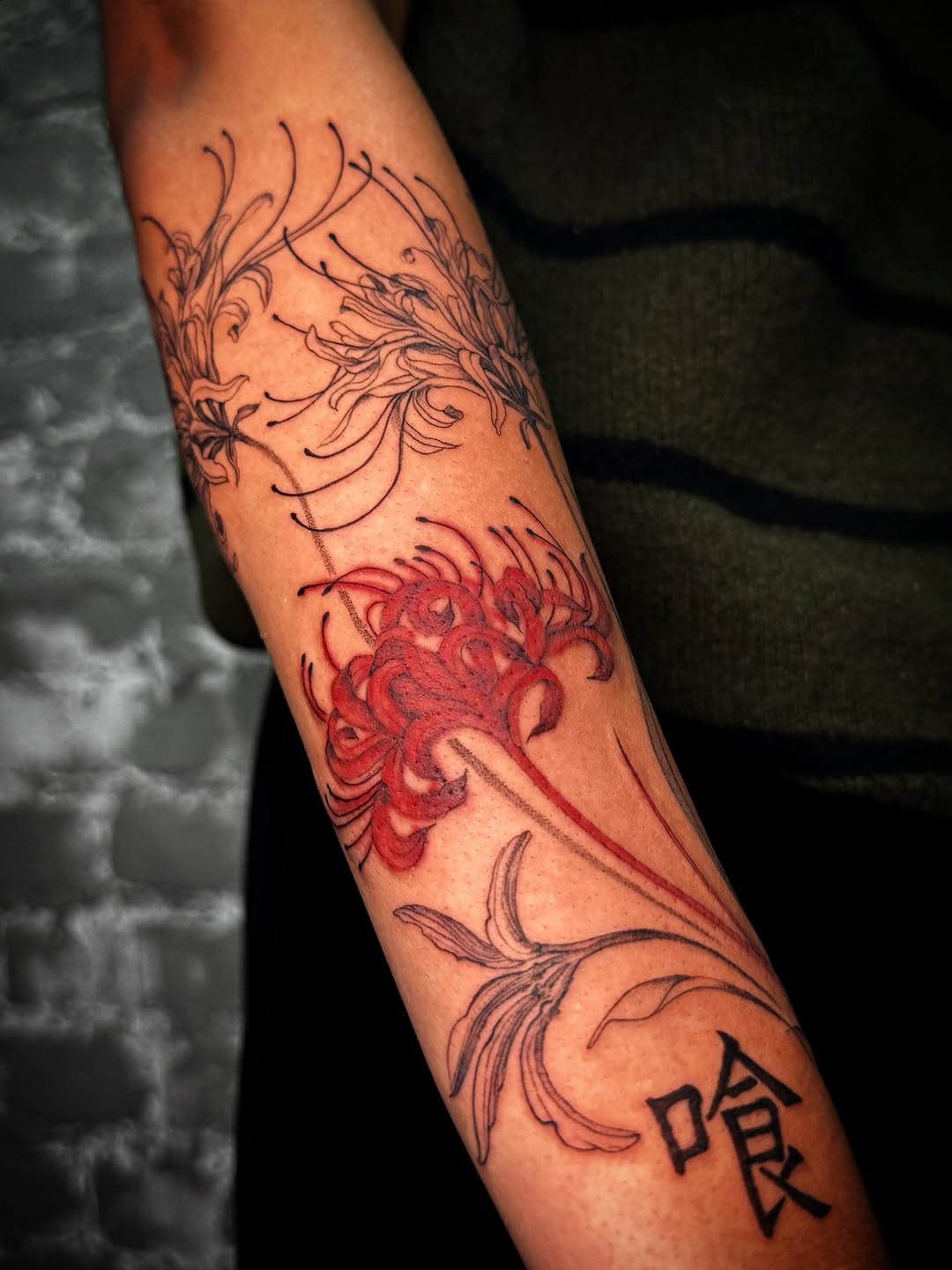 Tattoo by @yuliiitattoo — japanese_irezumi, fine_line