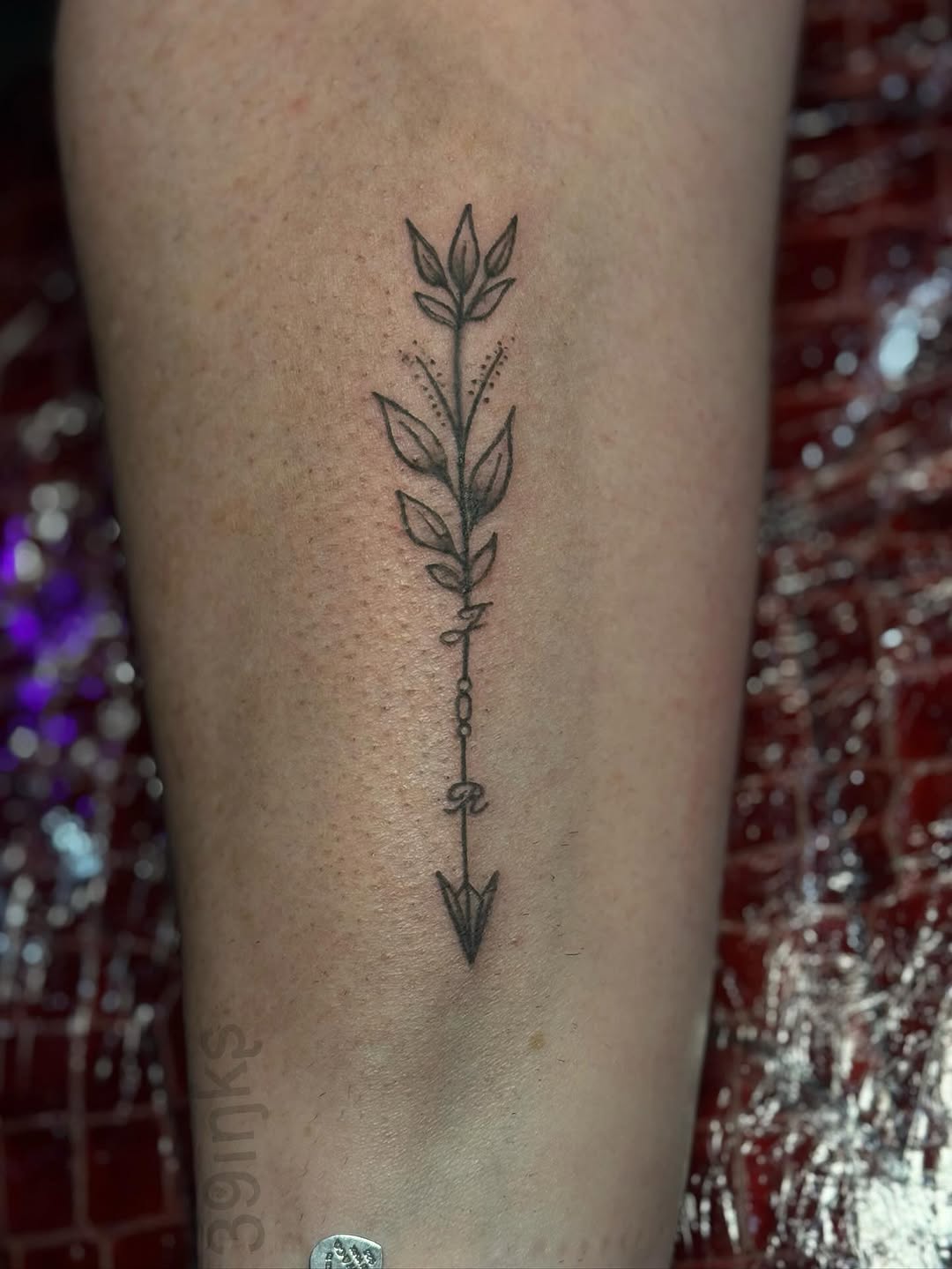 Tattoo by @39inks — fine_line, lettering_script