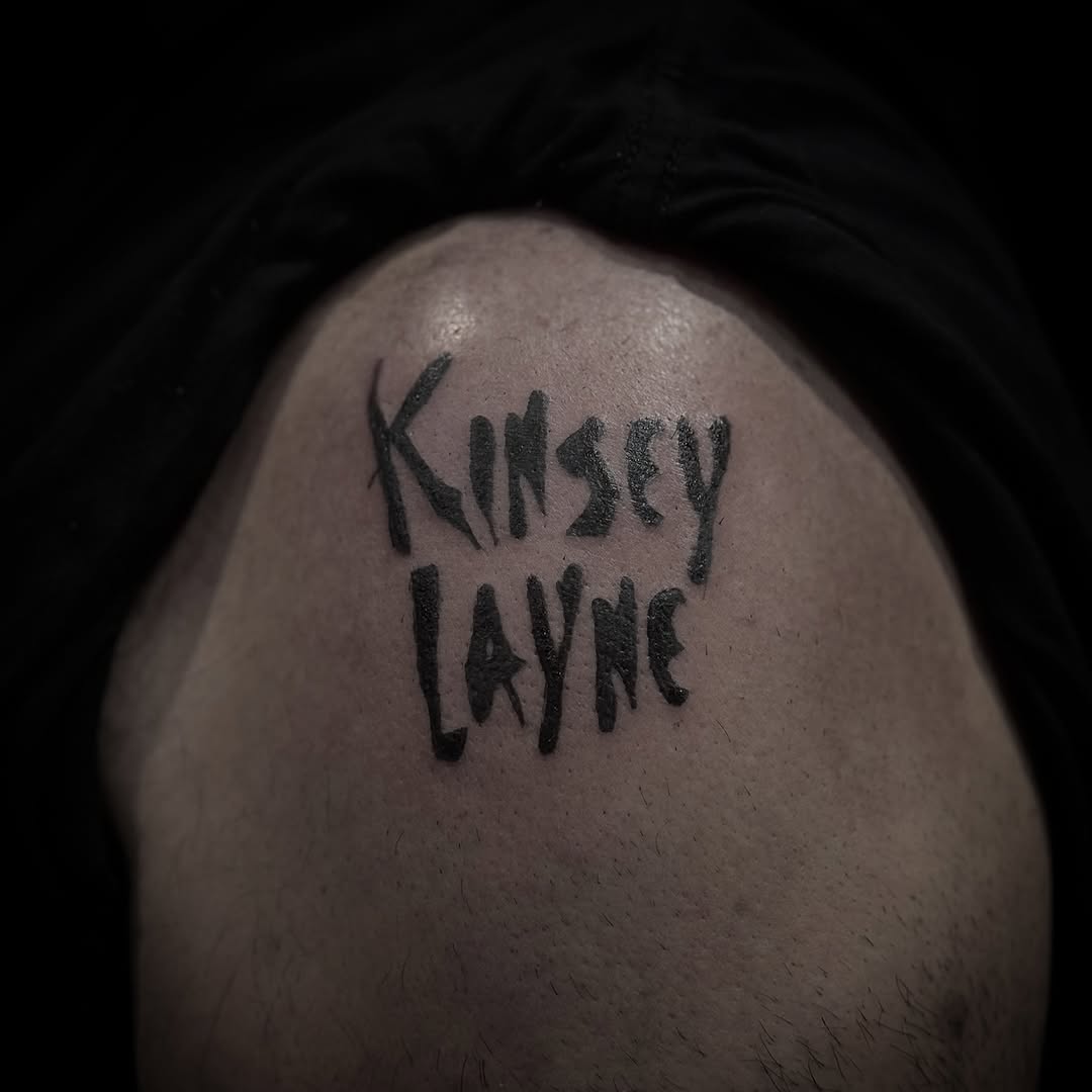 Tattoo by @39inks — lettering_script, ignorant