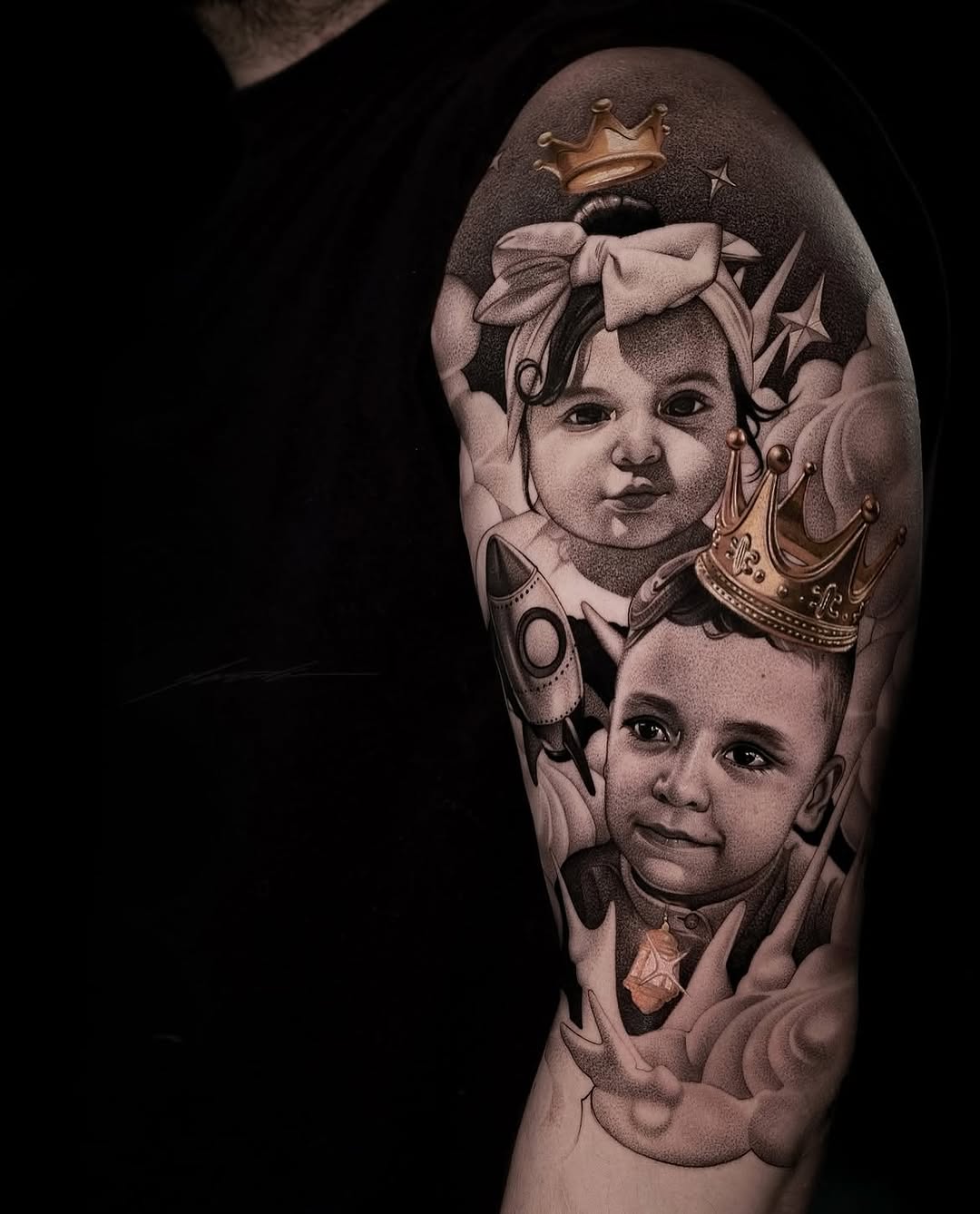 Tattoo by @sebaztian_maranta — realism, black_and_grey
