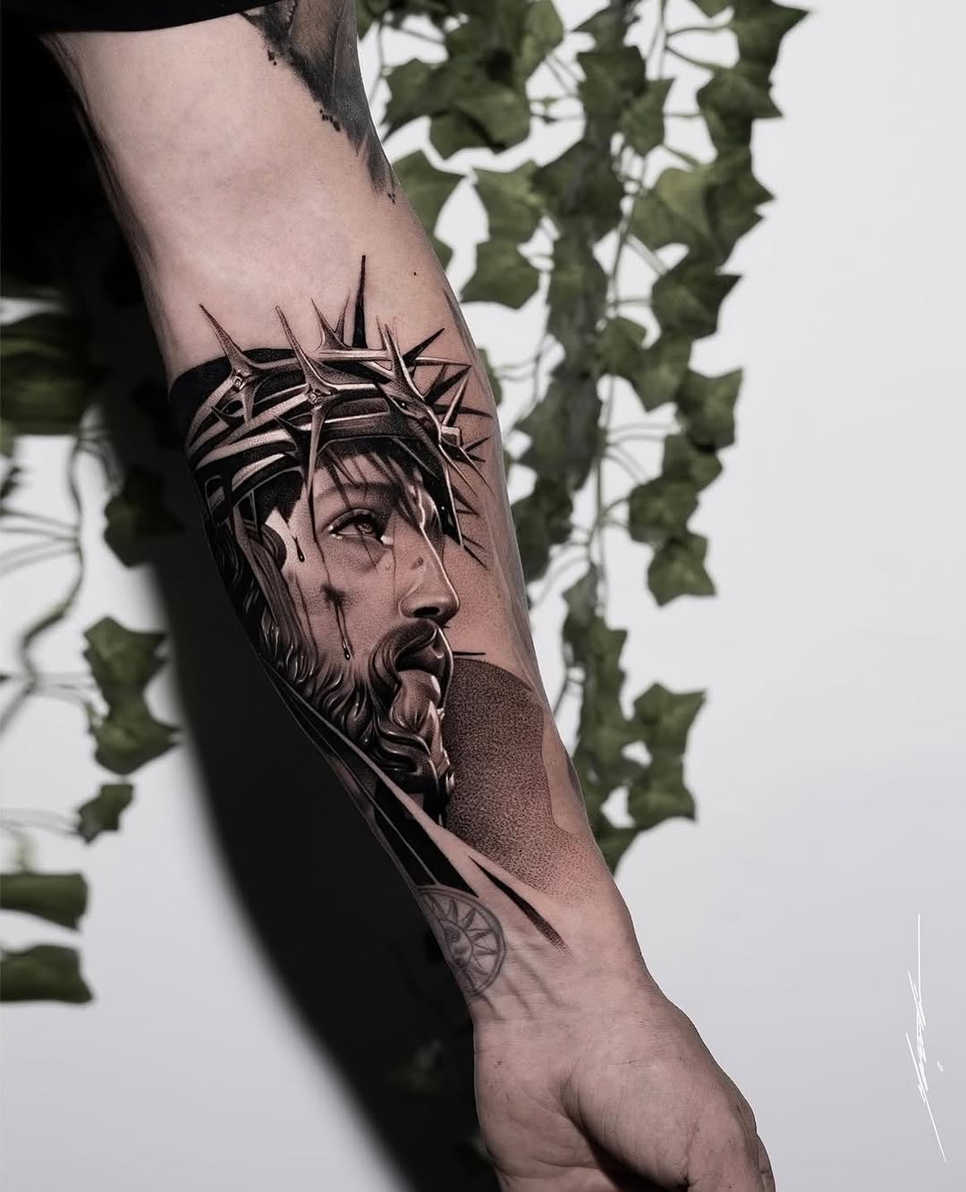 Tattoo by @sebaztian_maranta — realism, black_and_grey