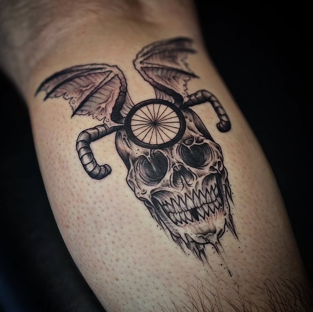 Tattoo by @doveandtoad — black_and_grey, realism
