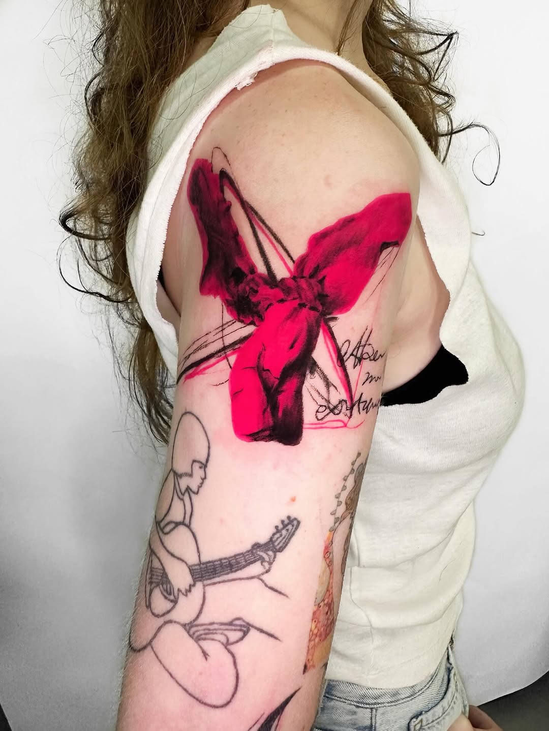 Tattoo by @effacermonexistence — trash_polka, illustrative
