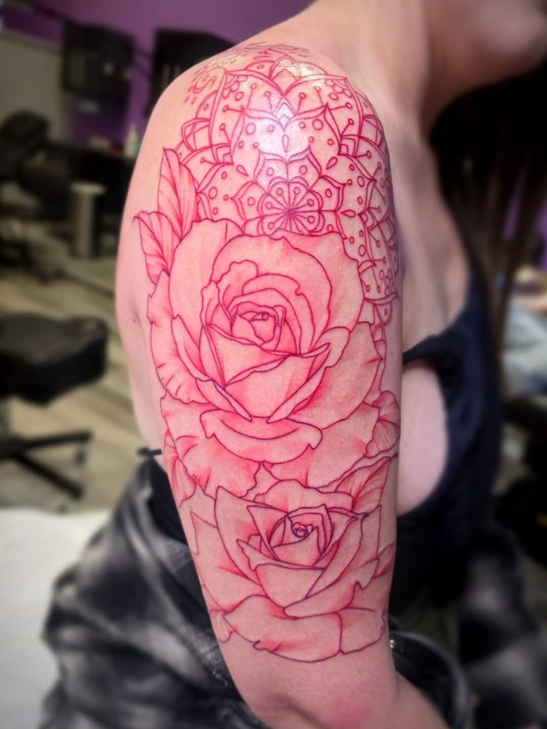 Tattoo by @inked.by.rose — fine_line, ornamental