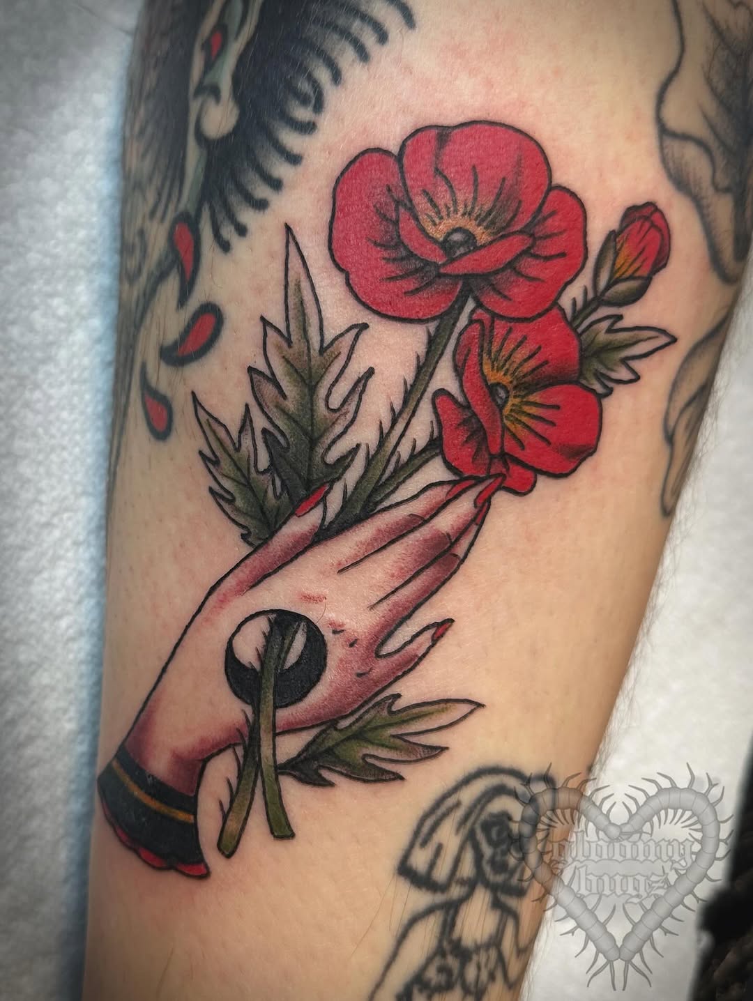 Tattoo by @gloomybugz โ american_traditional