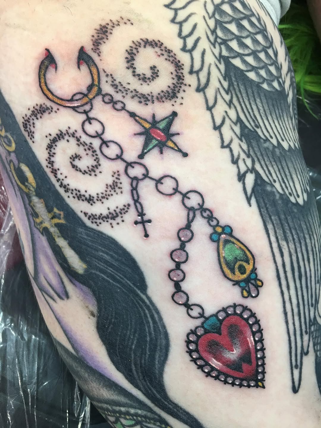 Tattoo by @abbeytat — american_traditional, illustrative