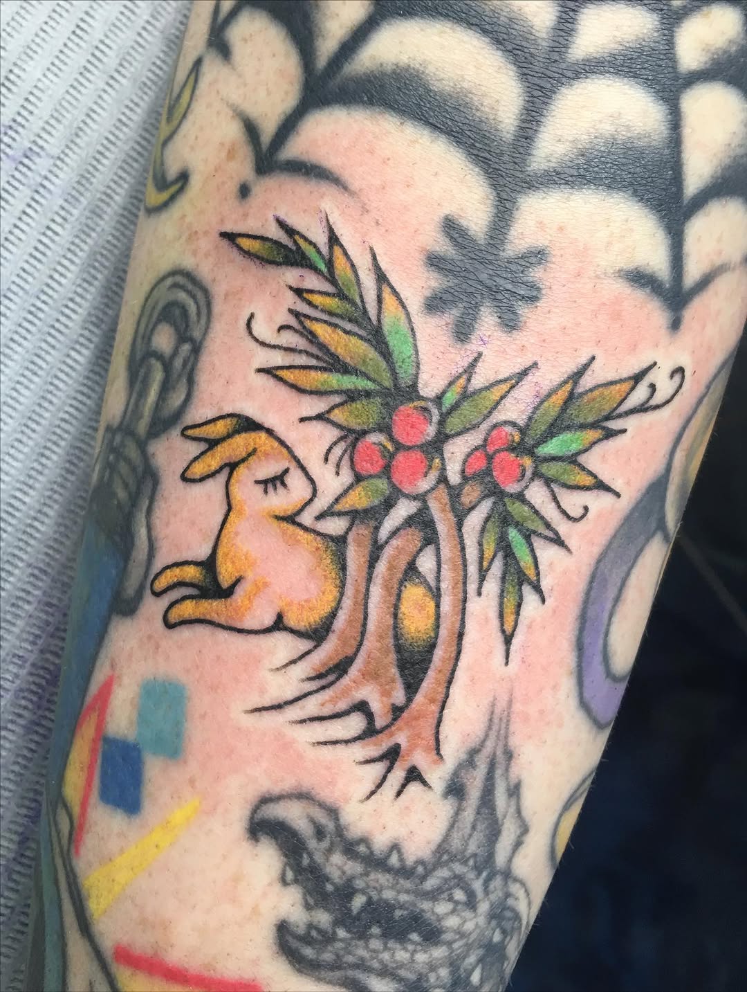 Tattoo by @abbeytat — illustrative, american_traditional