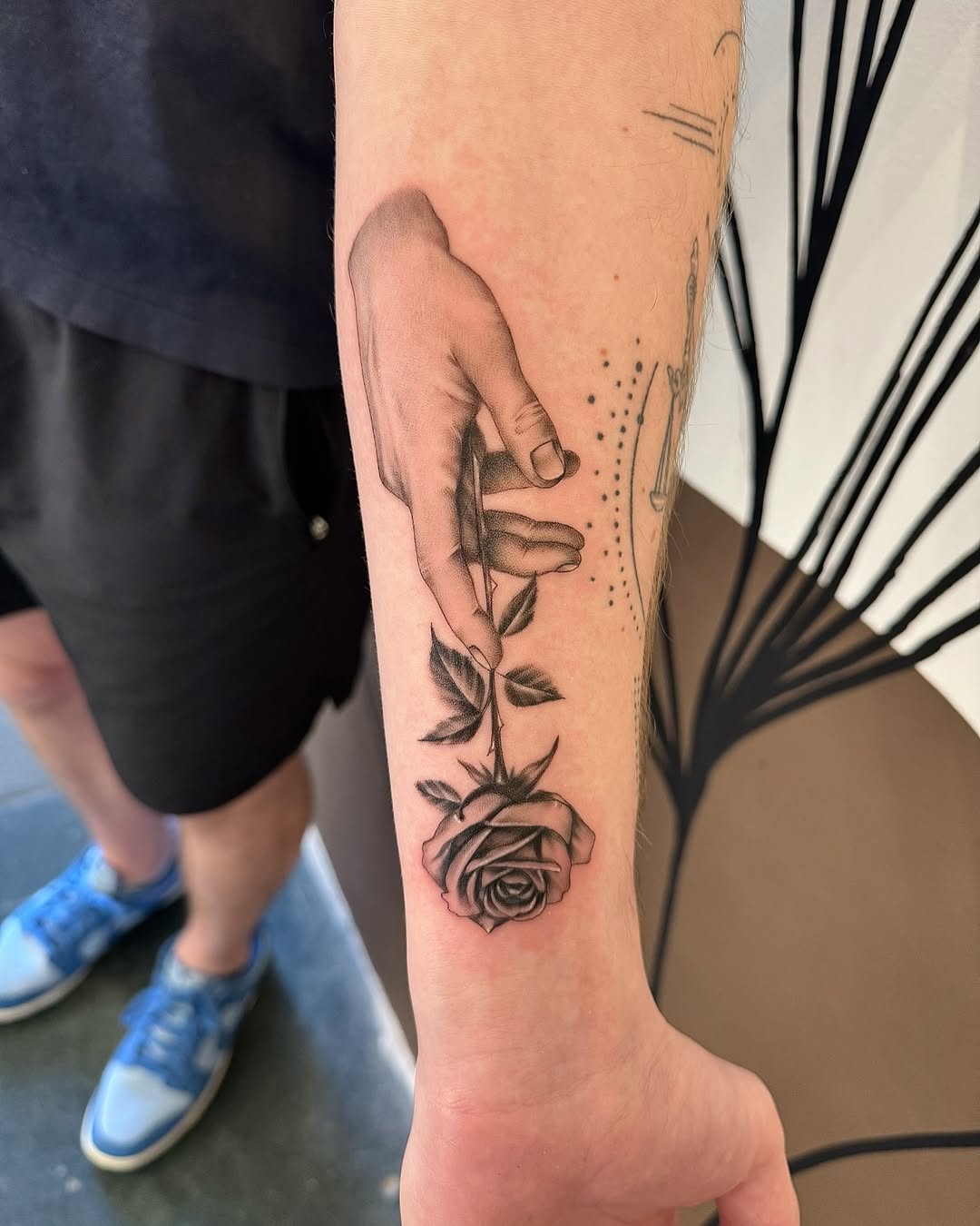 Tattoo by @lucidimprints_tattoo โ realism, black_and_grey