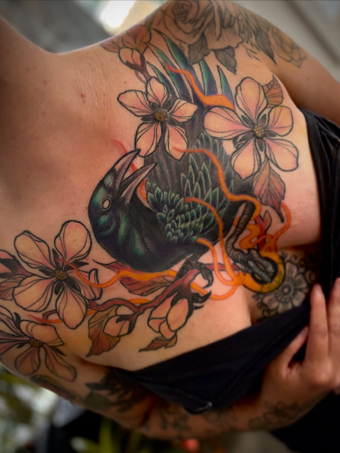 Tattoo by @chalmskinart — neo_traditional, realism