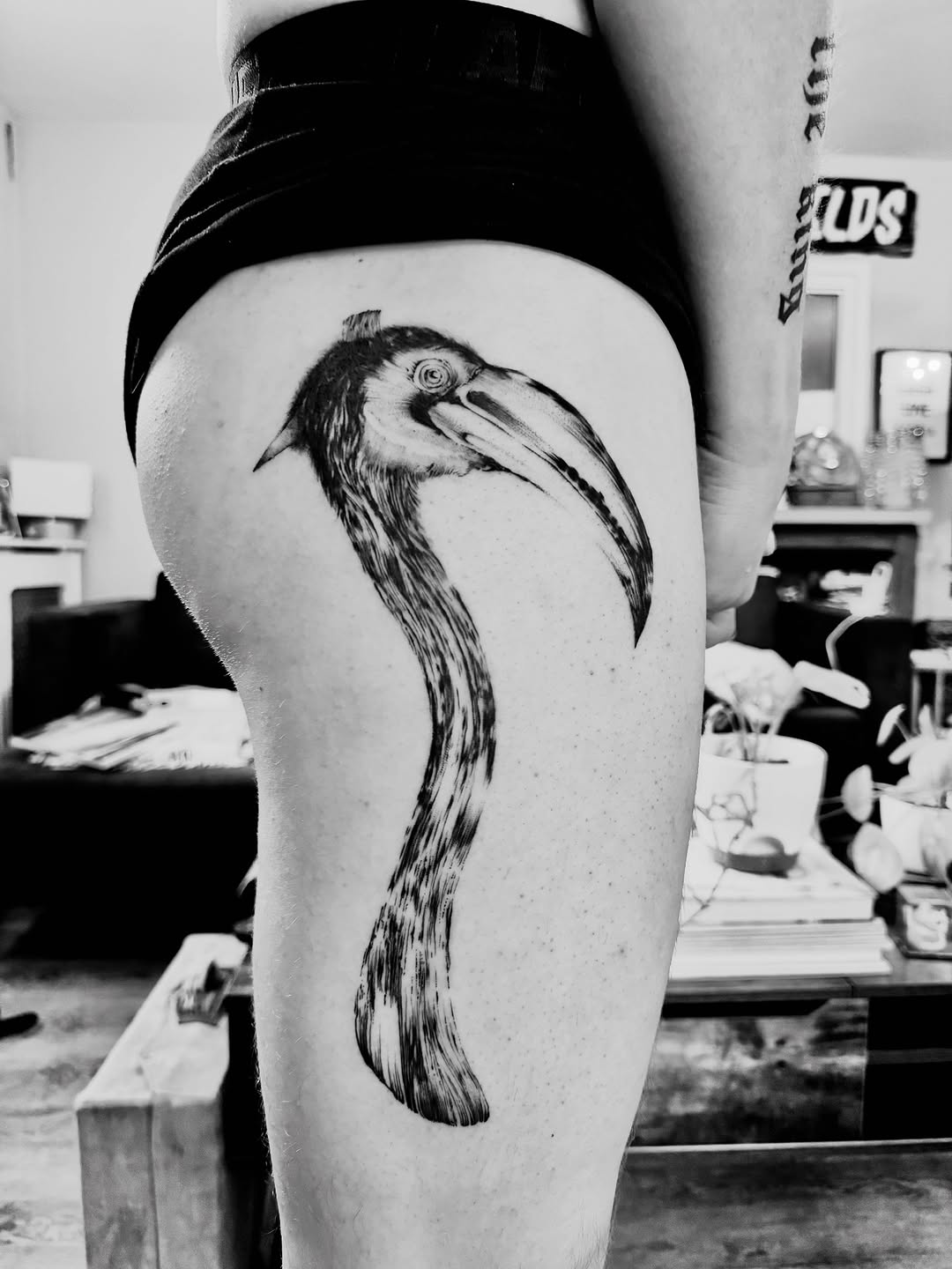 Tattoo by @passthesaltbitch โ realism, black_and_grey