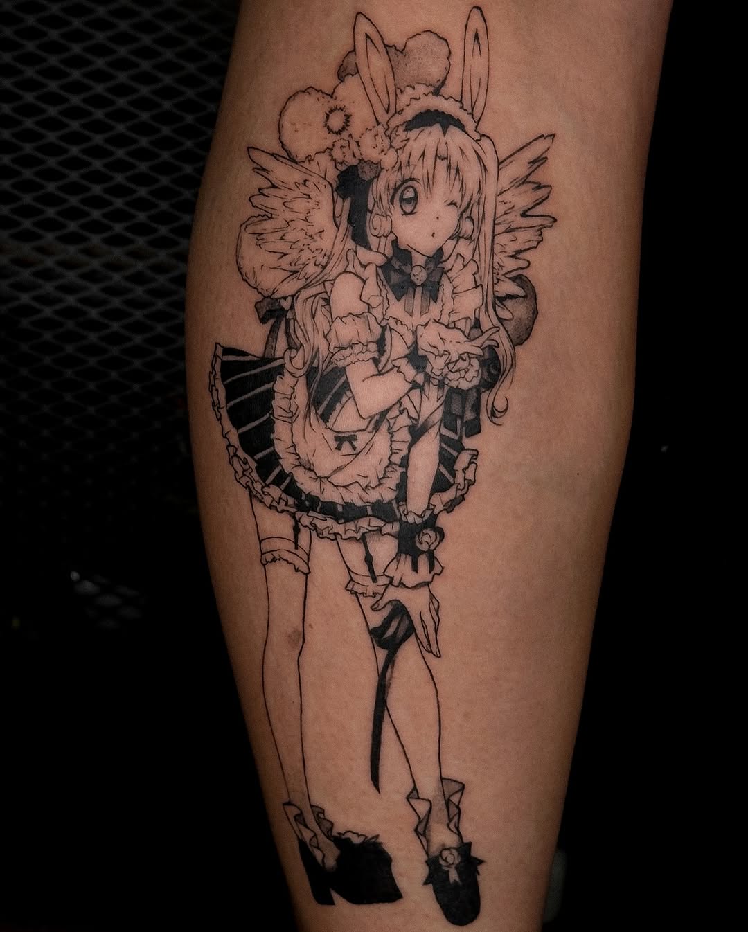 Tattoo by @tofuubrat — anime, illustrative
