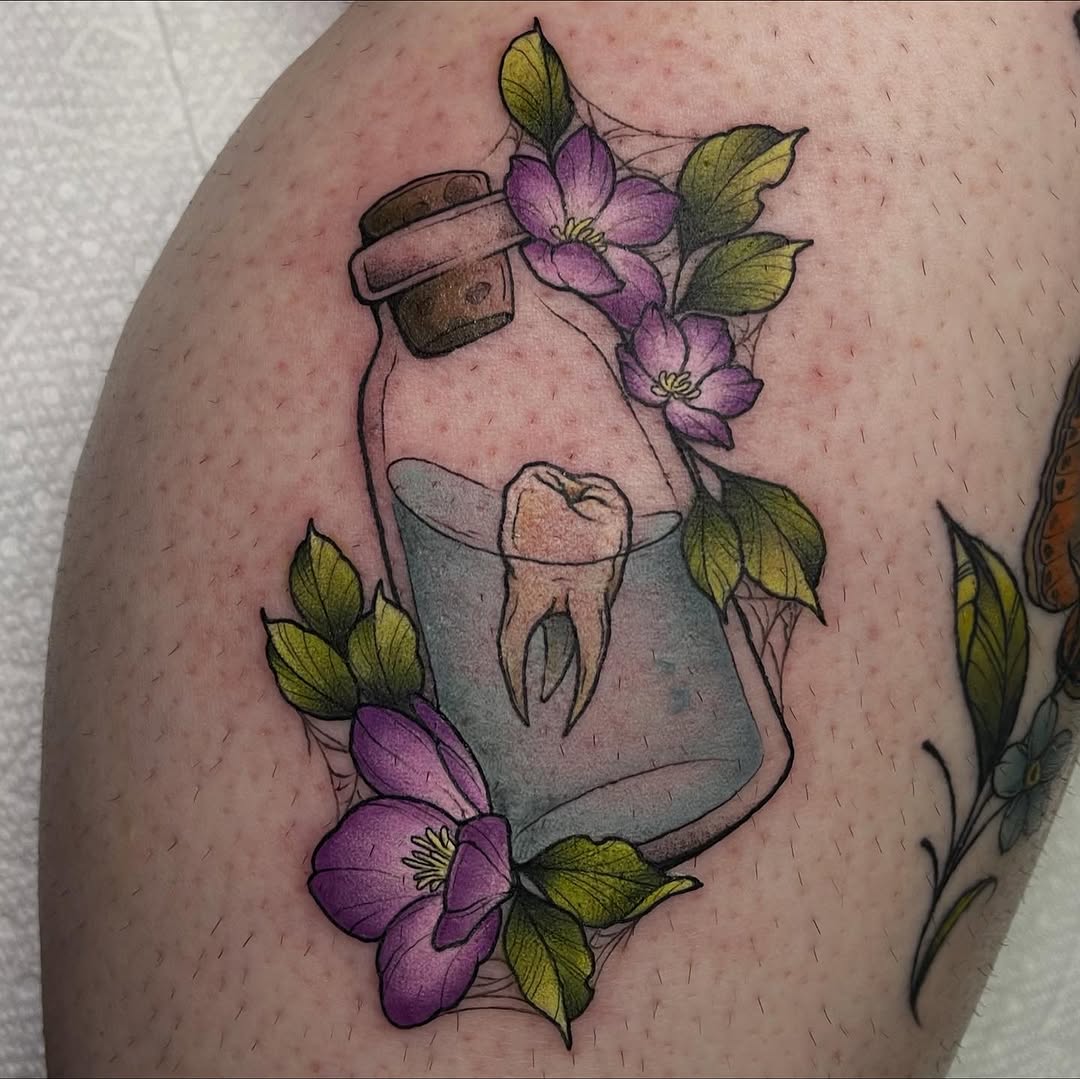 Tattoo by @lexx.christine — black_and_grey
