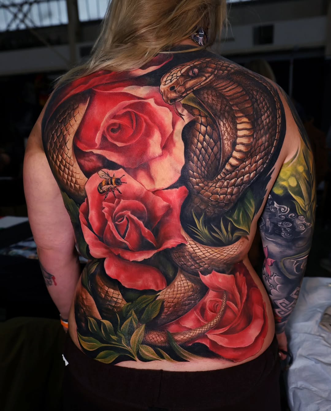 Tattoo by @marekpawlik_tattooartist — realism, black_and_grey