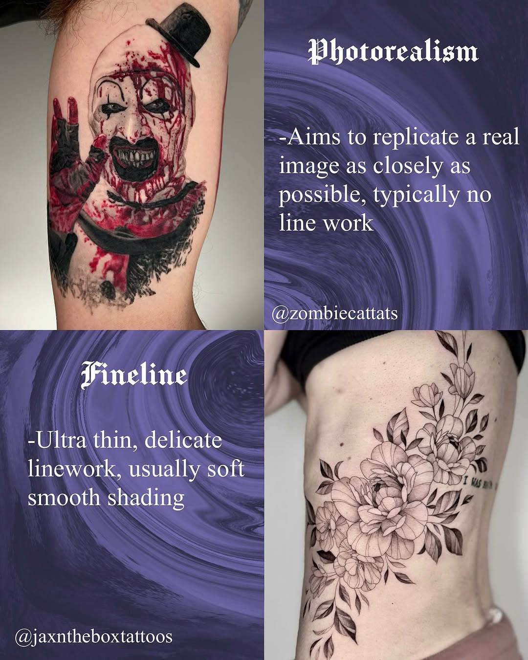 Tattoo by @zombiecattats โ realism, black_and_grey