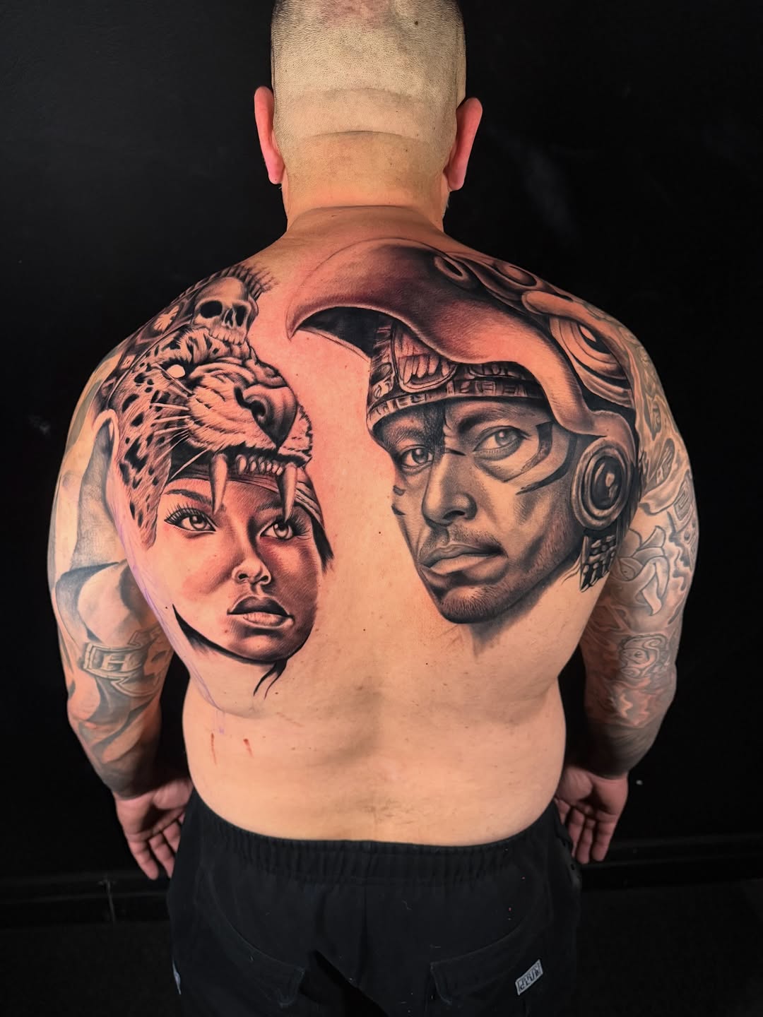 Tattoo by @tattoo_katie — realism, black_and_grey
