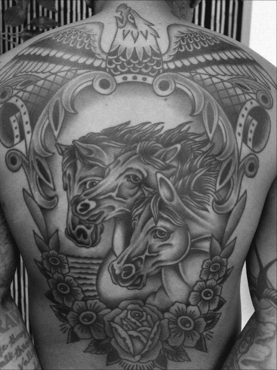 Tattoo by @robbwilsontattoos โ realism, black_and_grey
