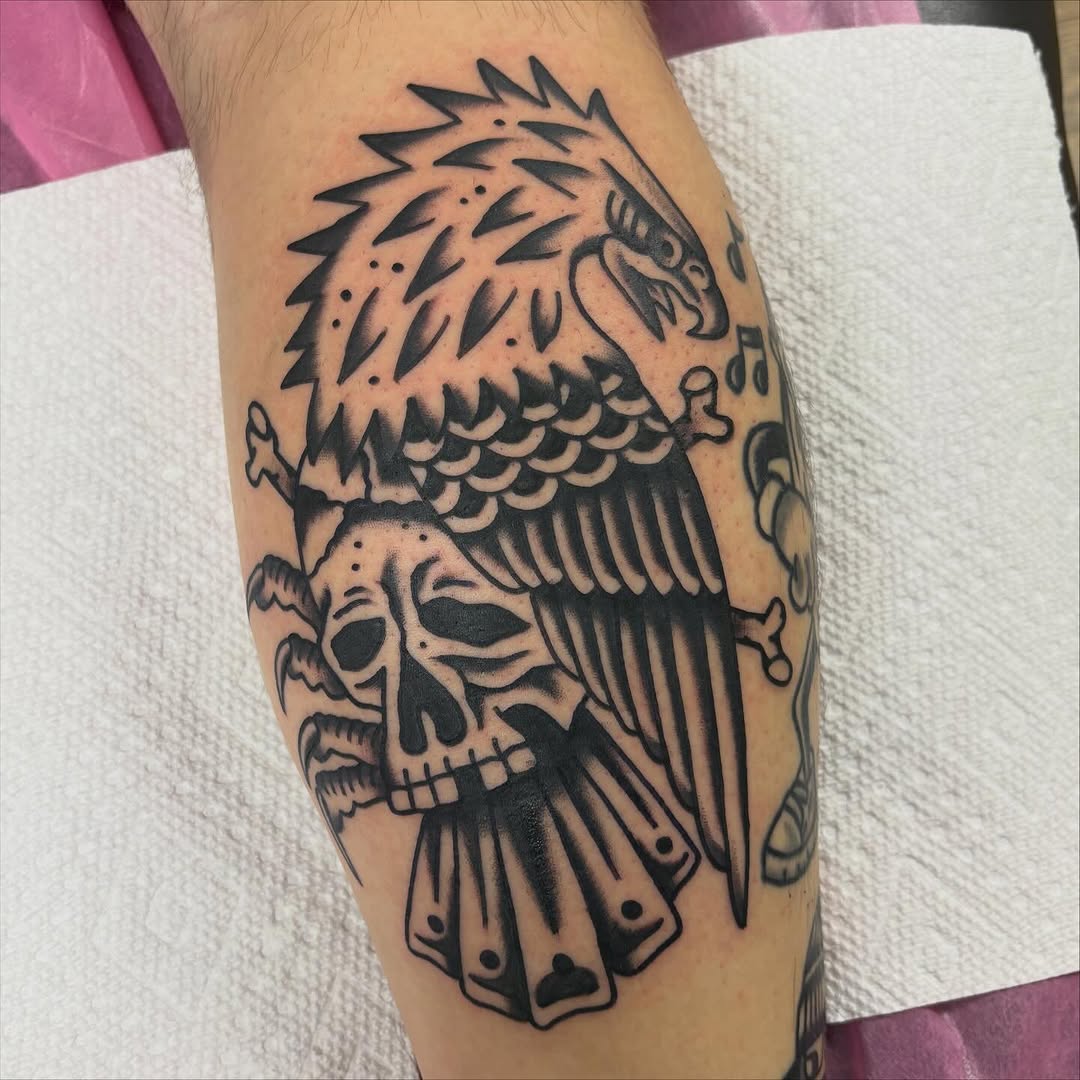 Tattoo by @brentallentattoos — american_traditional