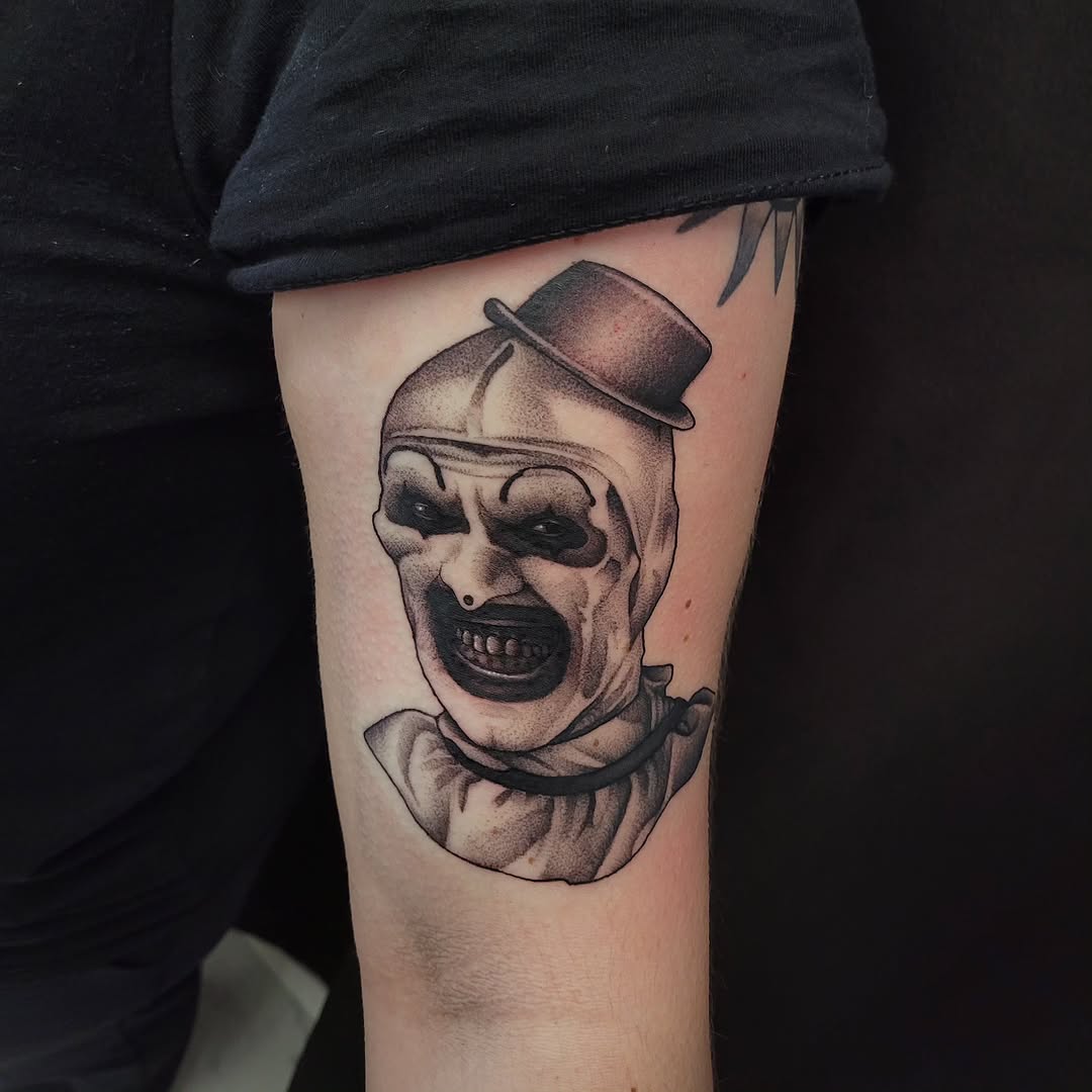 Tattoo by @emcd.art — dark_realism, dotwork