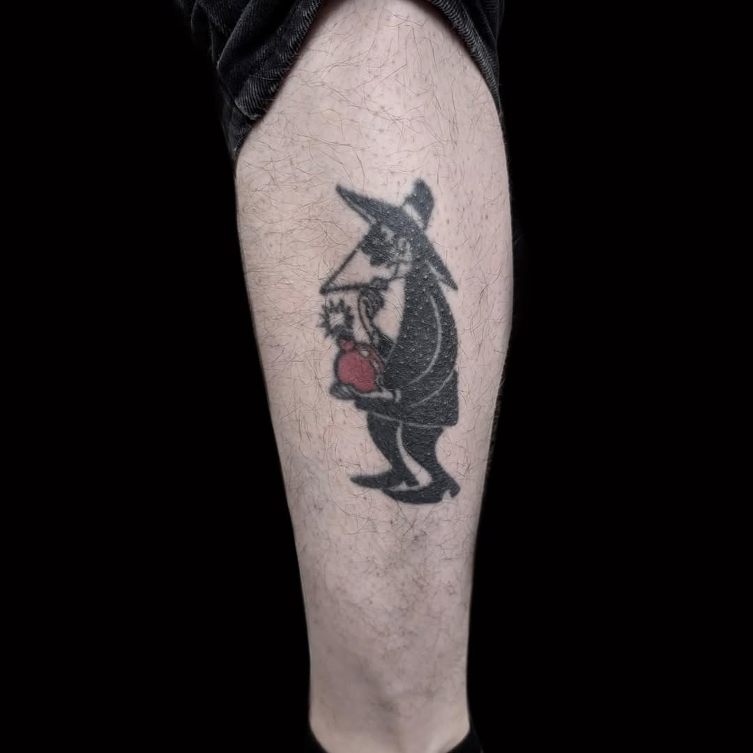 Tattoo by @nickjonestattoos — blackwork
