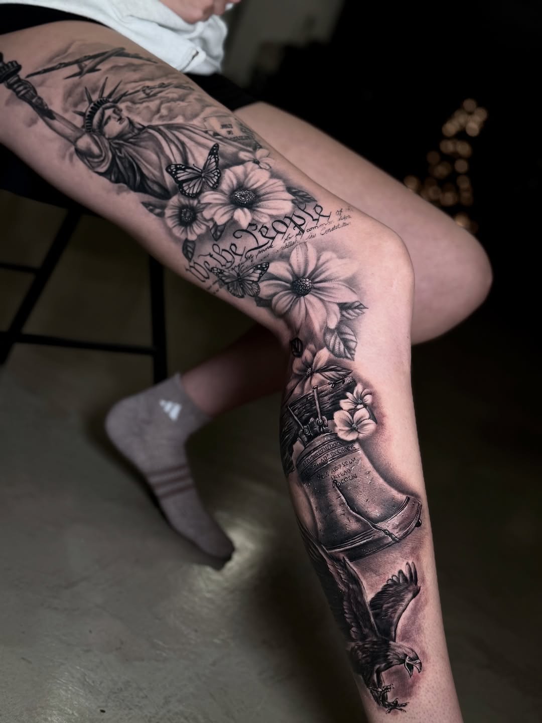Tattoo by @noeyack.ink — realism, black_and_grey