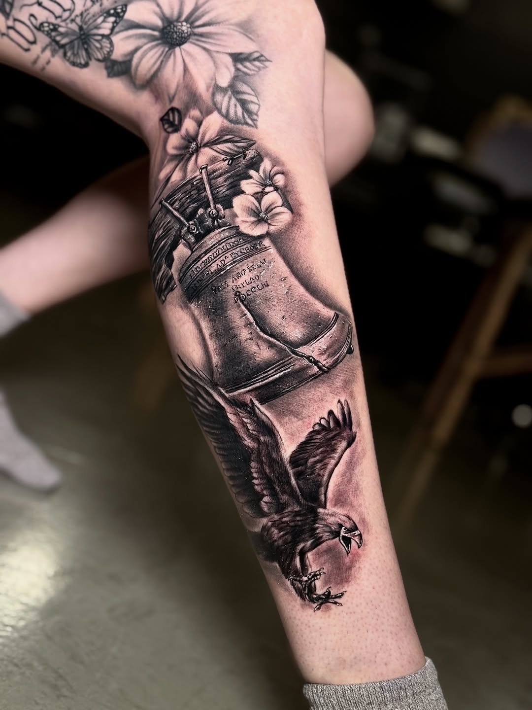 Tattoo by @noeyack.ink — realism, black_and_grey