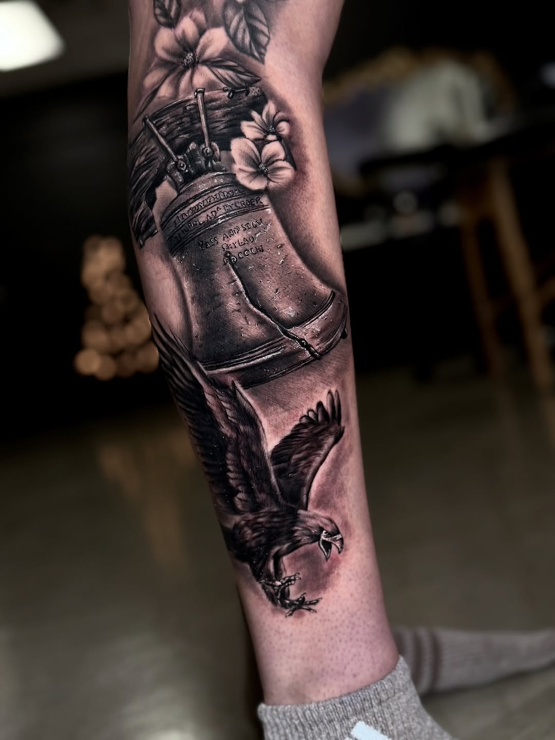 Tattoo by @noeyack.ink — realism, black_and_grey