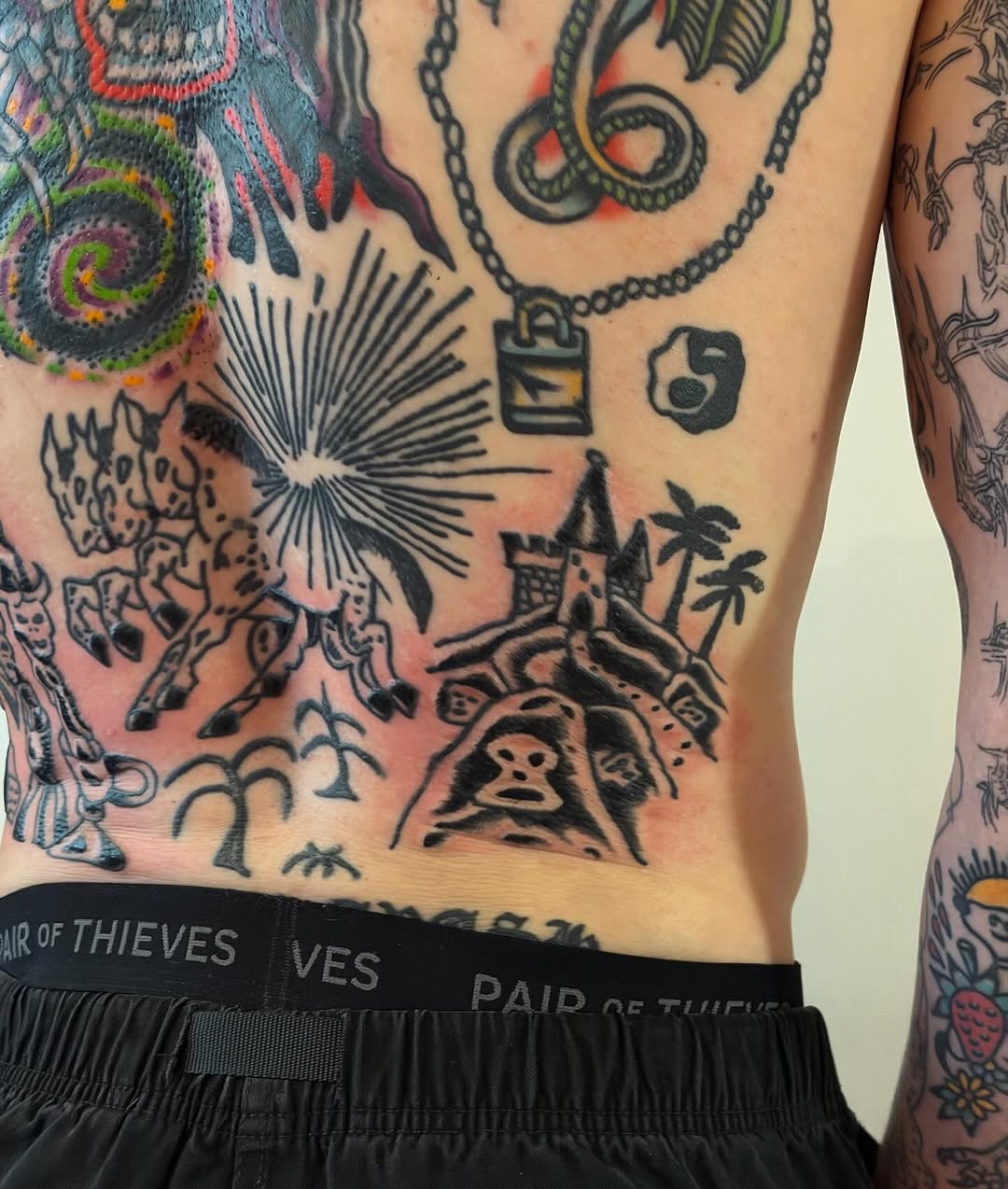 Tattoo by @plantstaretattoo โ american_traditional, illustrative