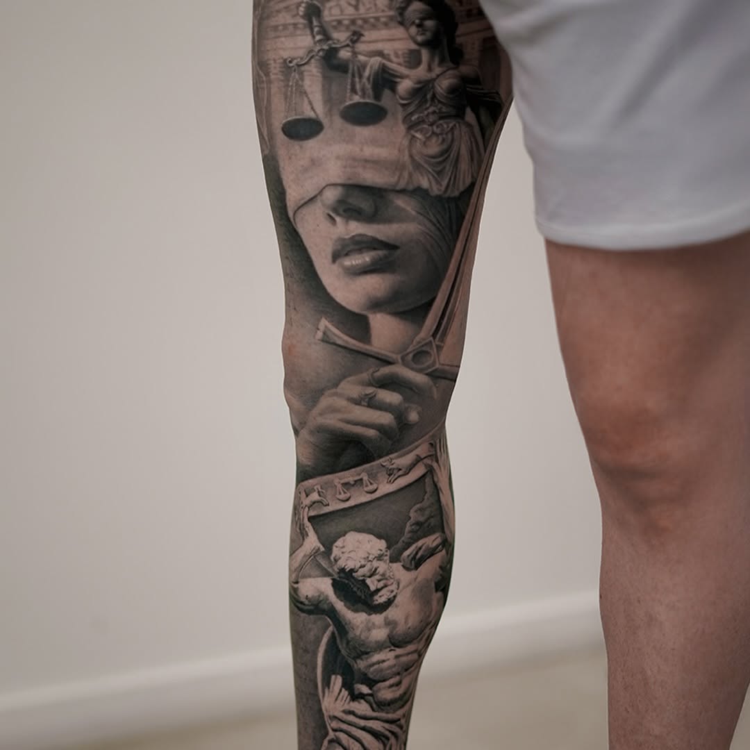 Tattoo by @jac_alonso — realism, black_and_grey