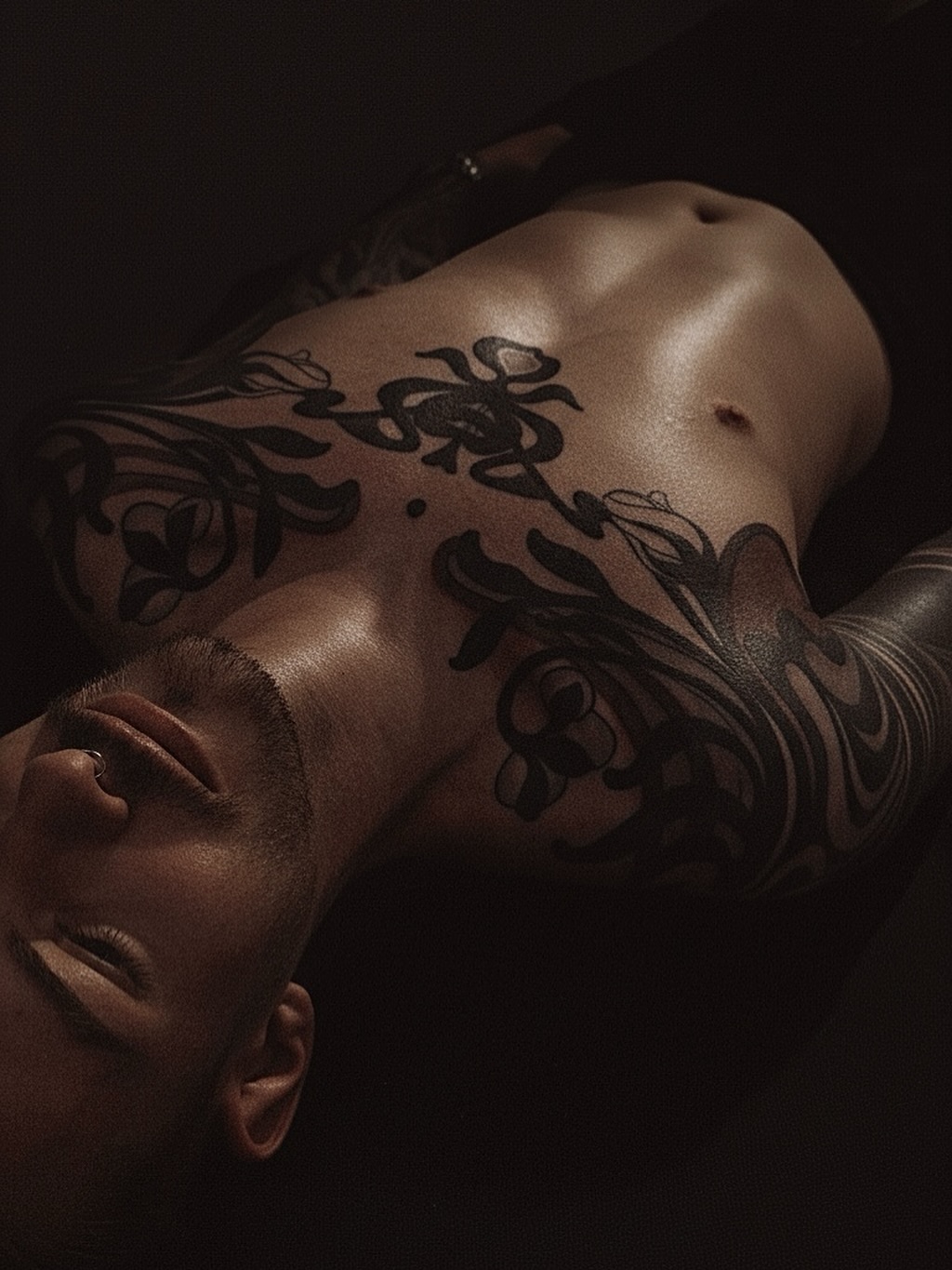 Tattoo by @danielsbauti โ blackwork, ornamental